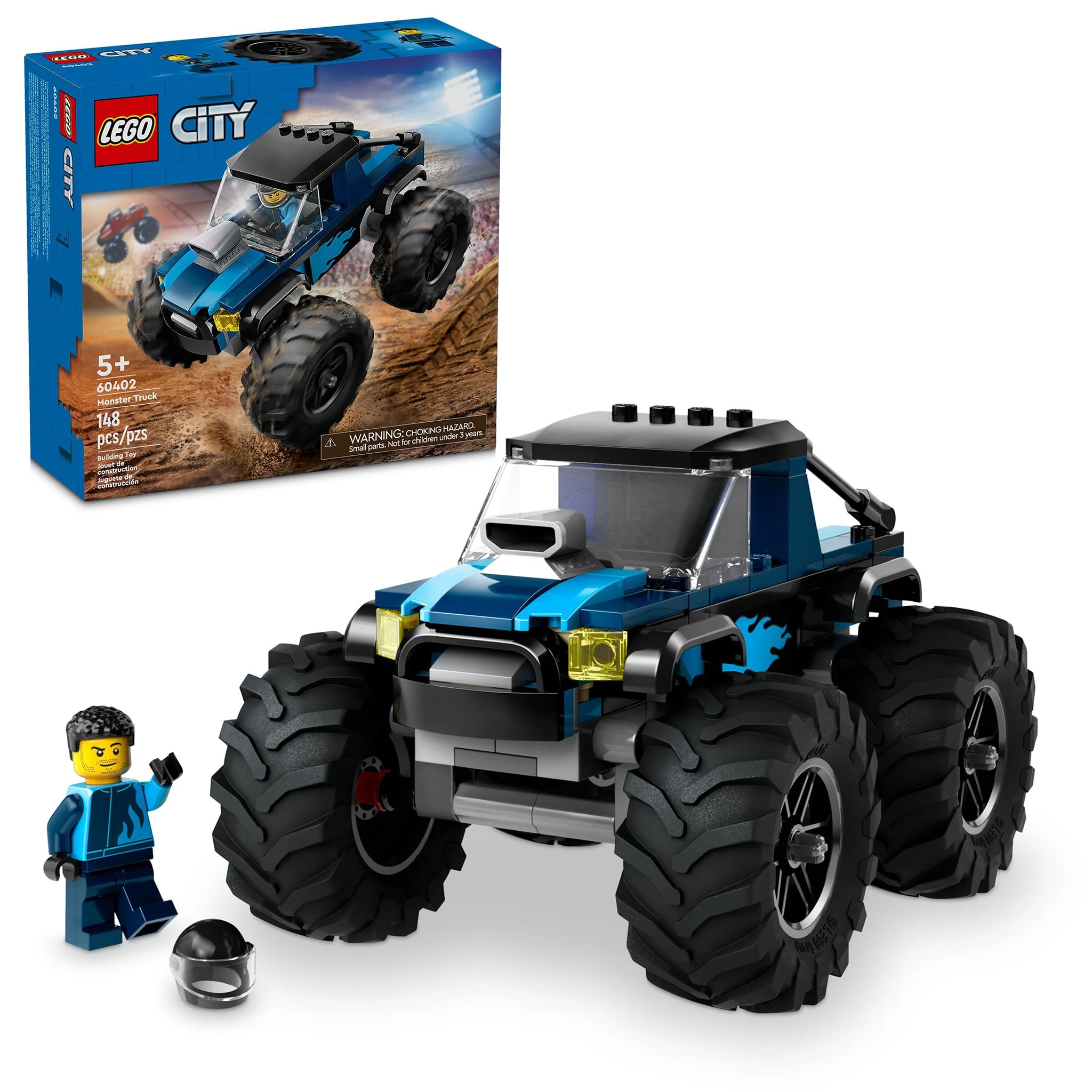 LEGO® City Le camion monstre bleu
