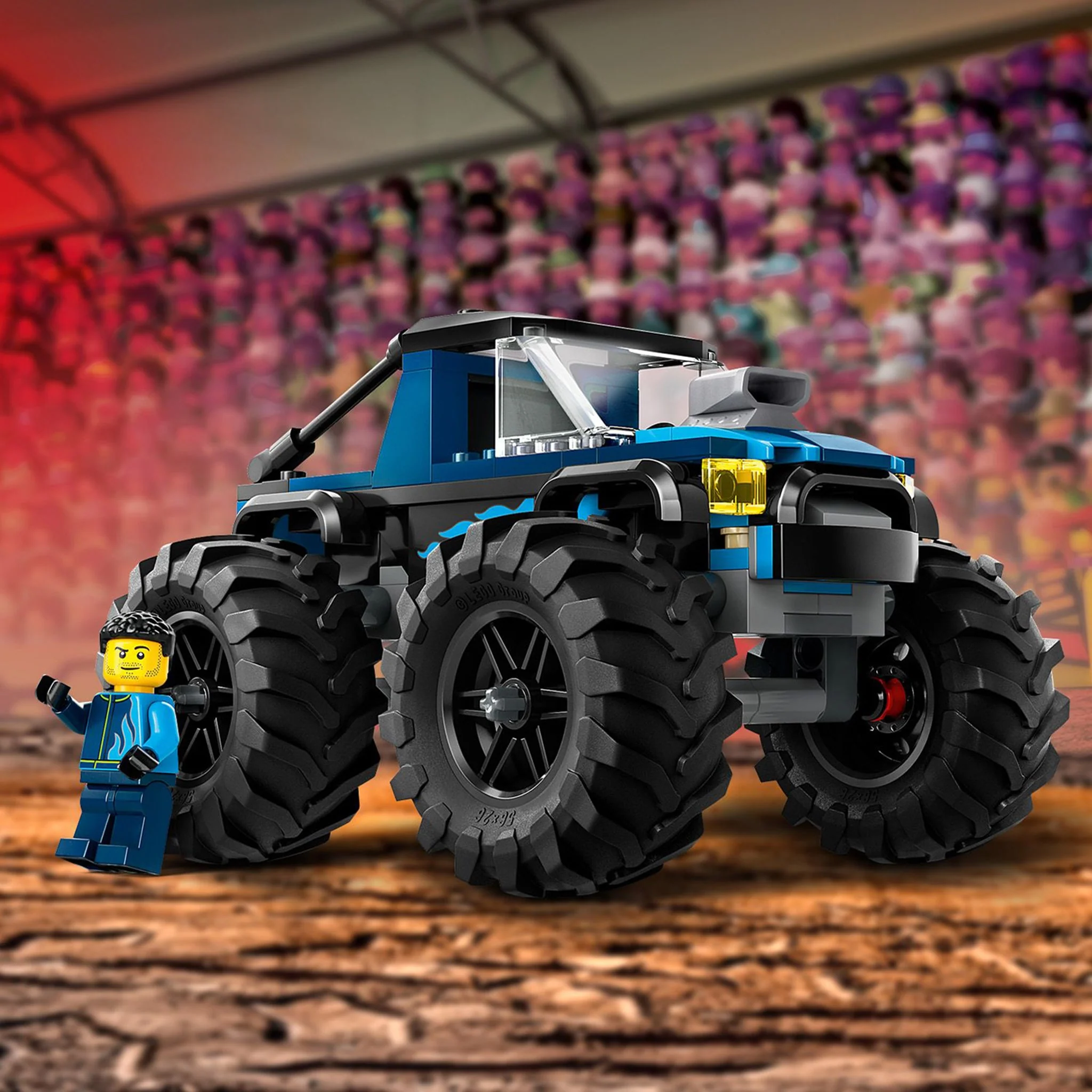 LEGO® City Le camion monstre bleu - Image 6