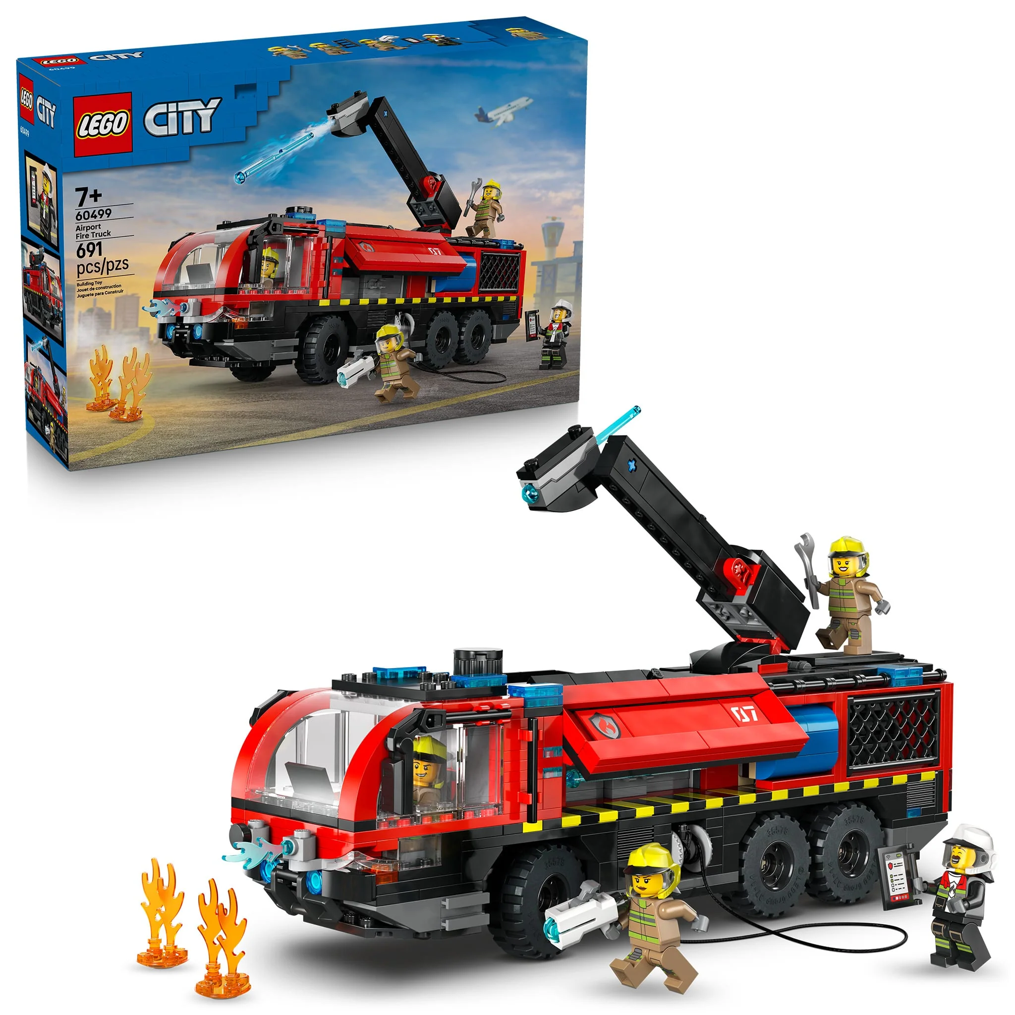 LEGO® City Le camion de pompiers de l’aéroport