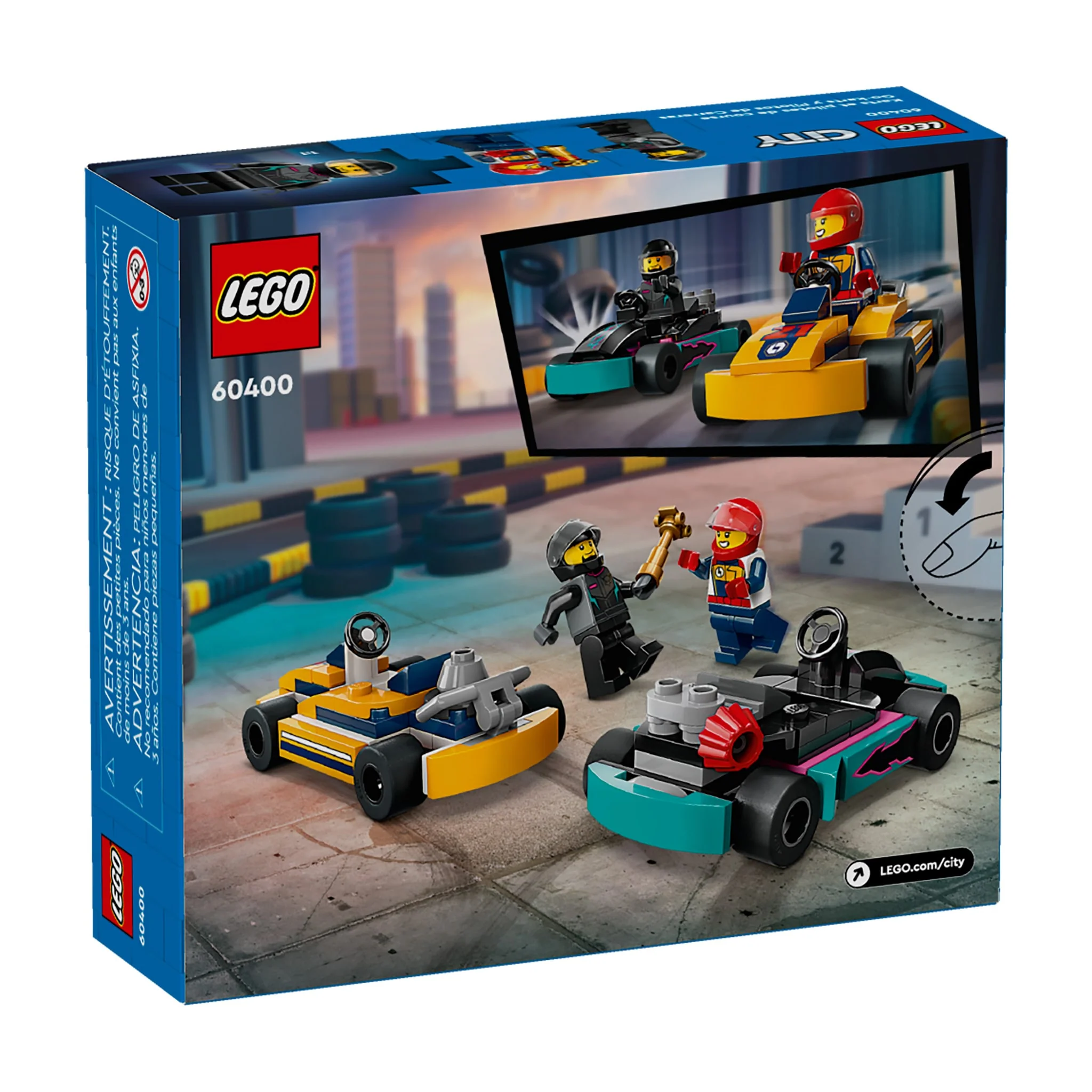 LEGO® City Karts et pilotes de course - Image 8