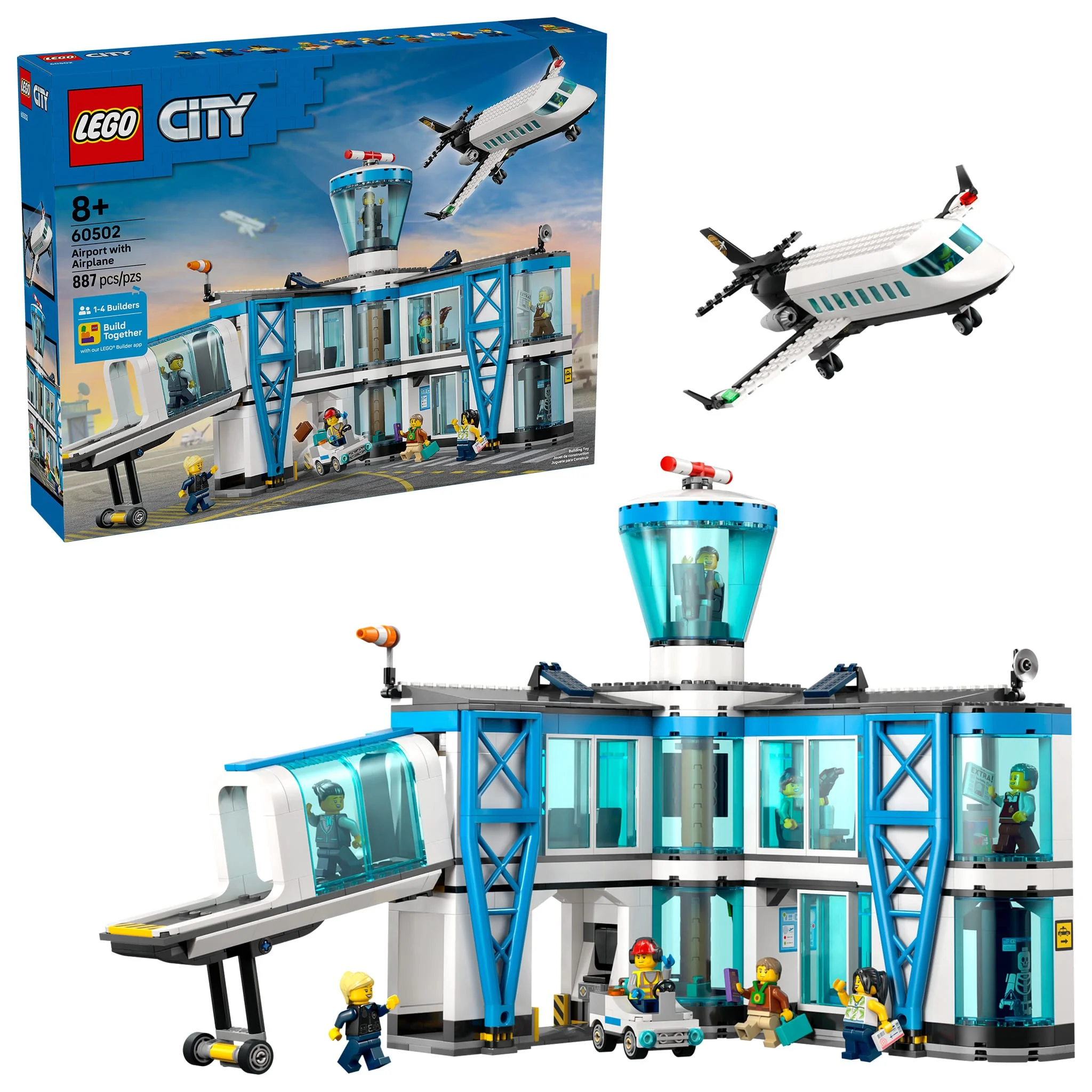 LEGO® City L’aéroport avec avion