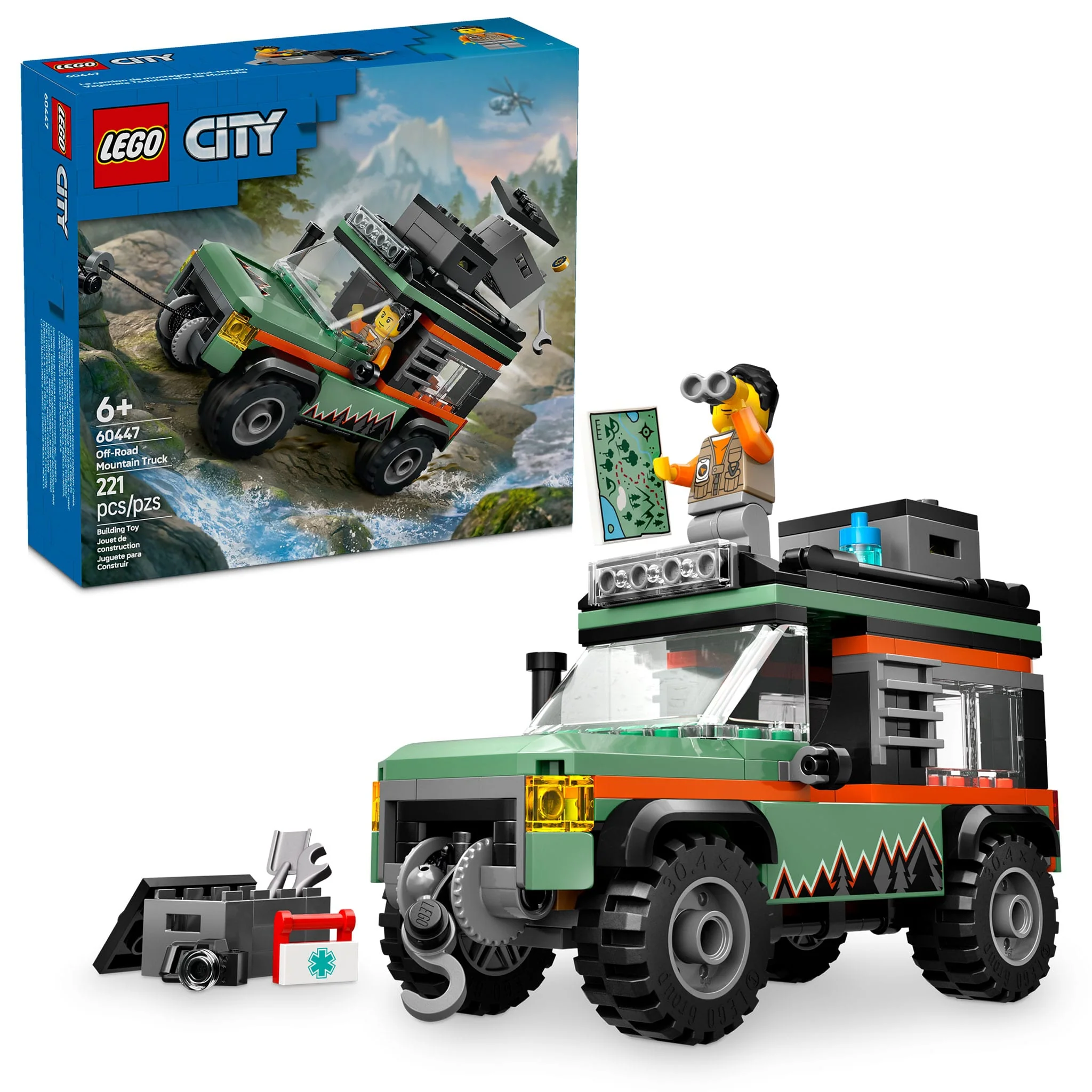 LEGO® City Le camion de montagne 4x4 tout-terrain
