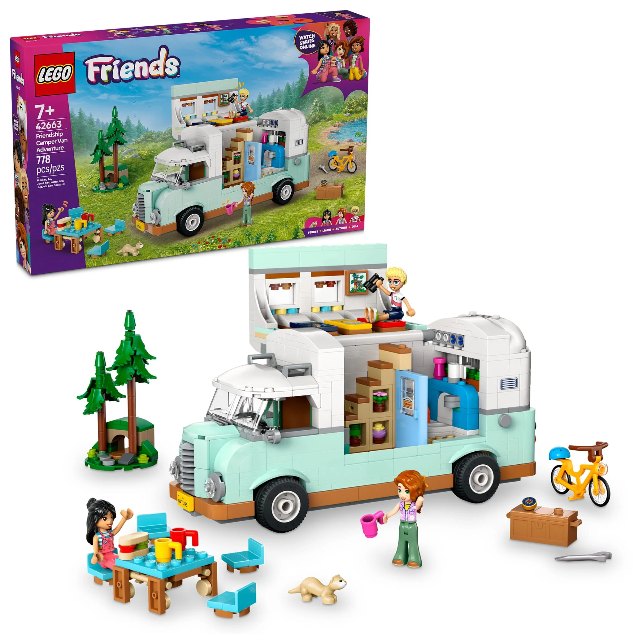 LEGO® Friends L’aventure en autocaravane de l’amitié