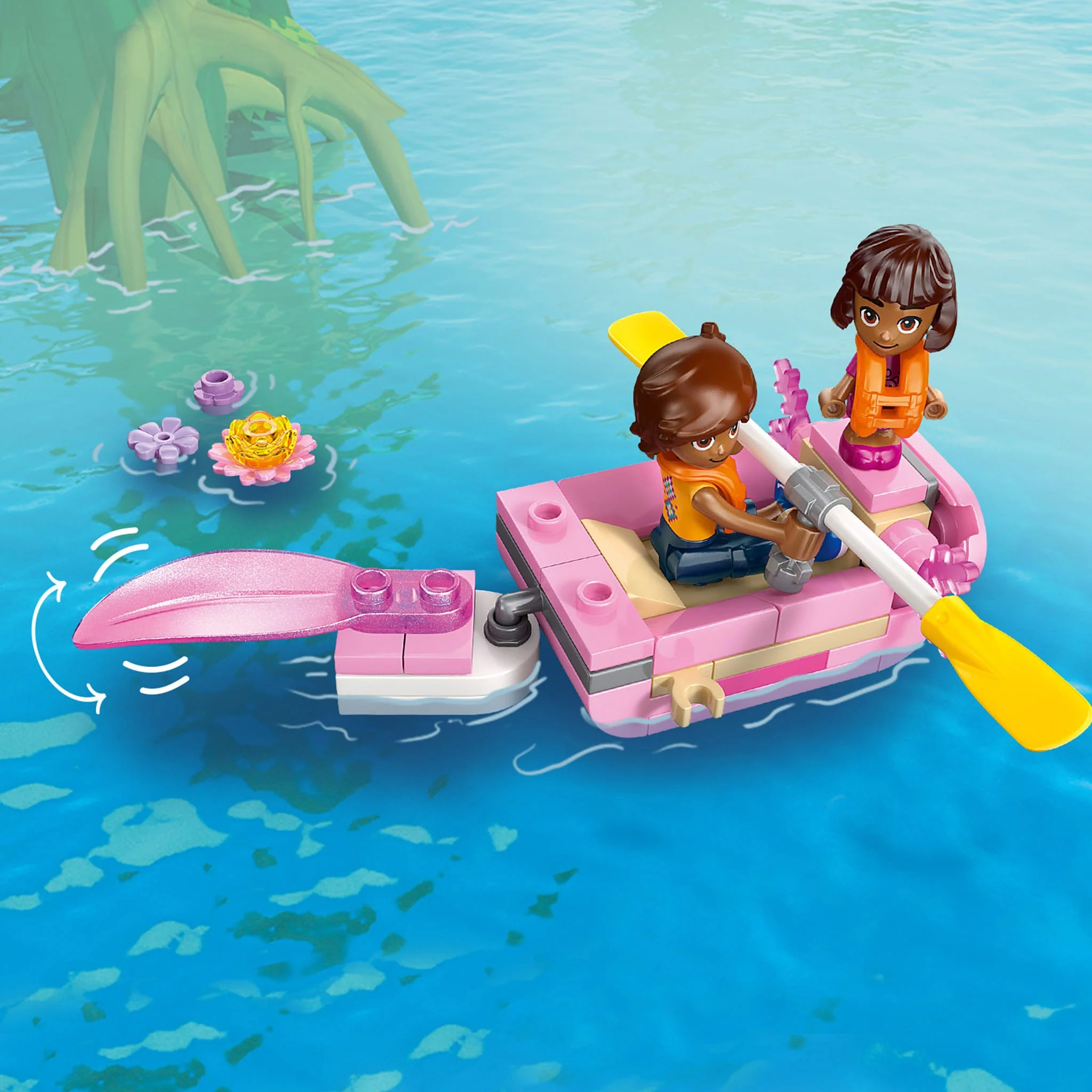 LEGO® Friends Le bateau d’aventure axolotl - Image 6