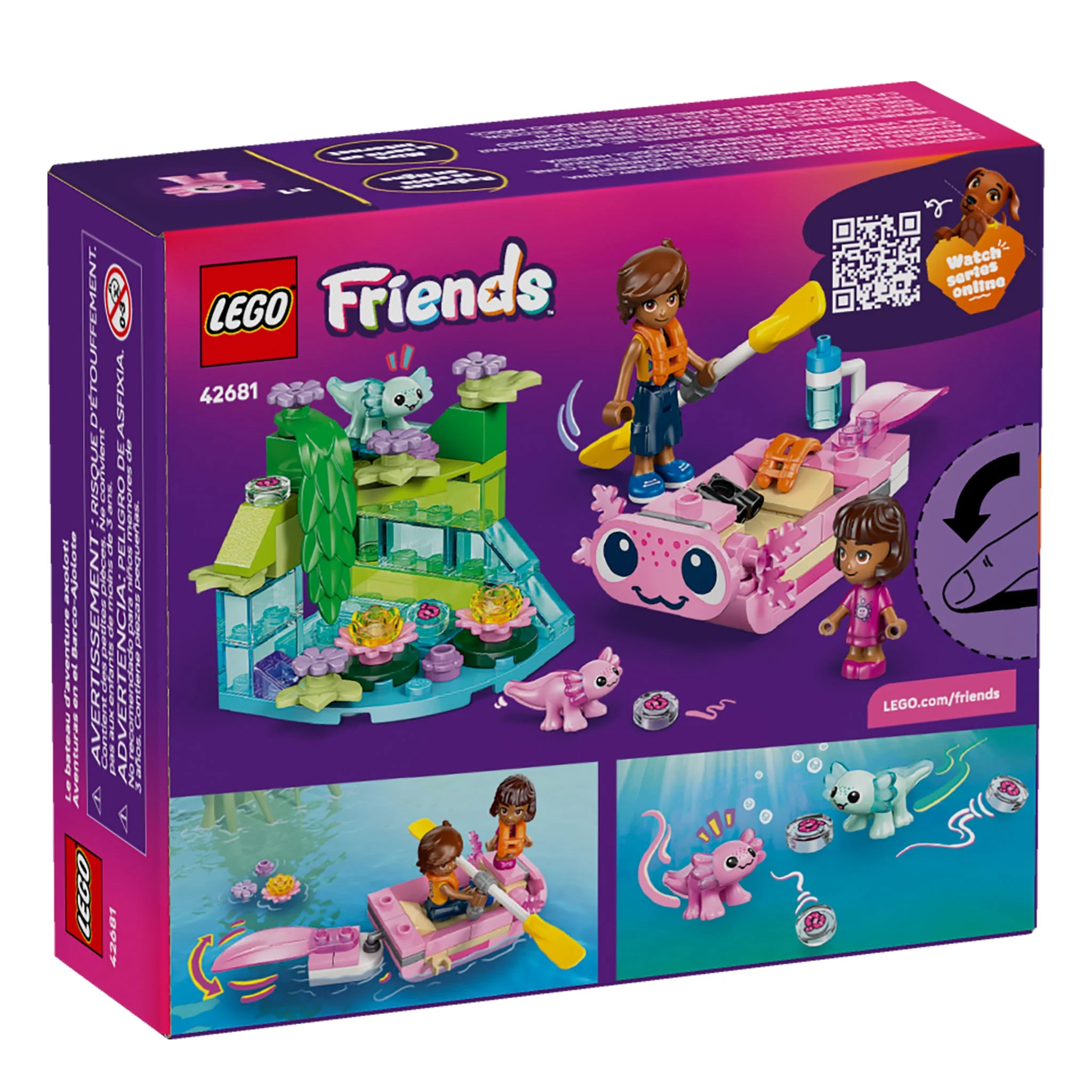 LEGO® Friends Le bateau d’aventure axolotl - Image 8