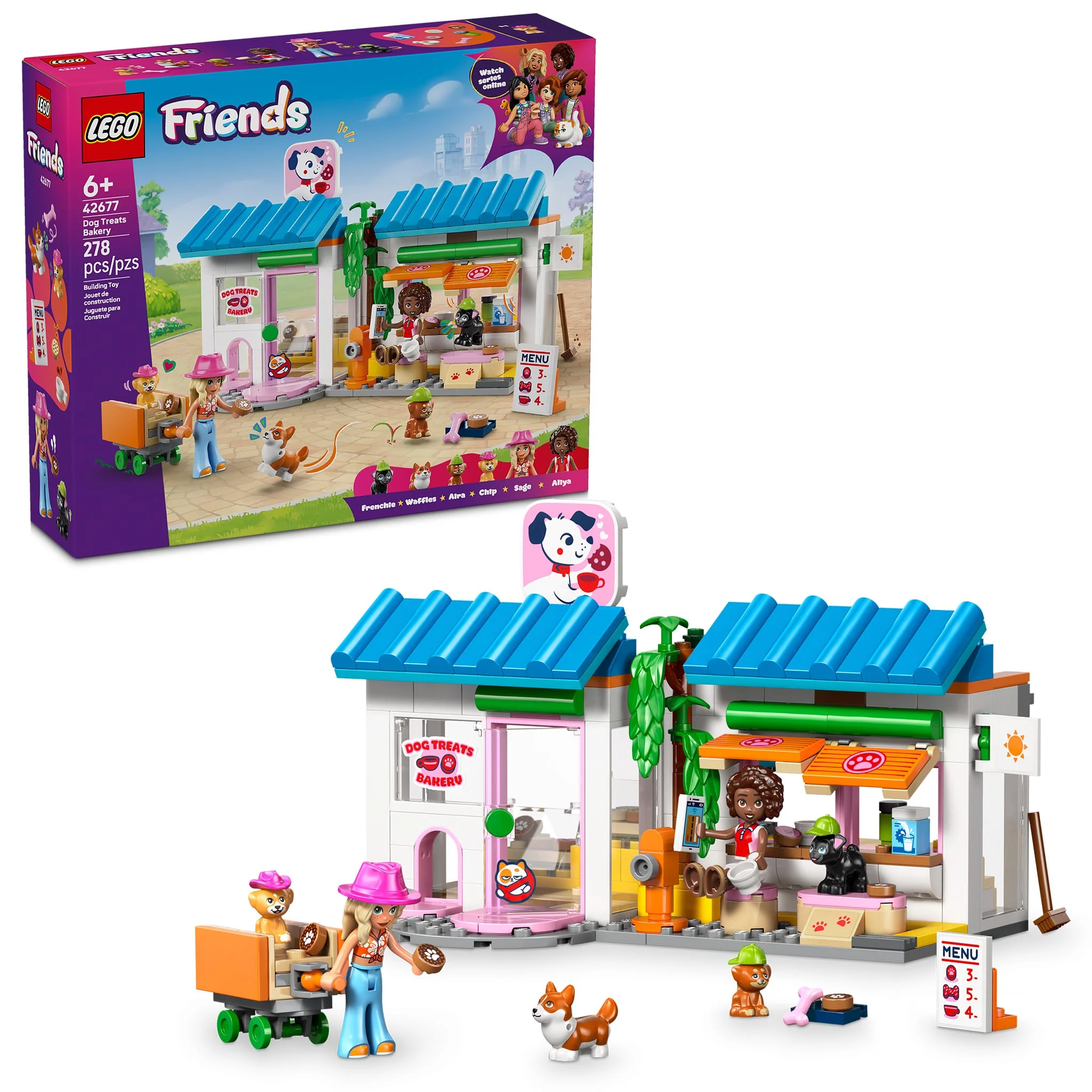 LEGO® Friends La boulangerie de gâteries pour chiens