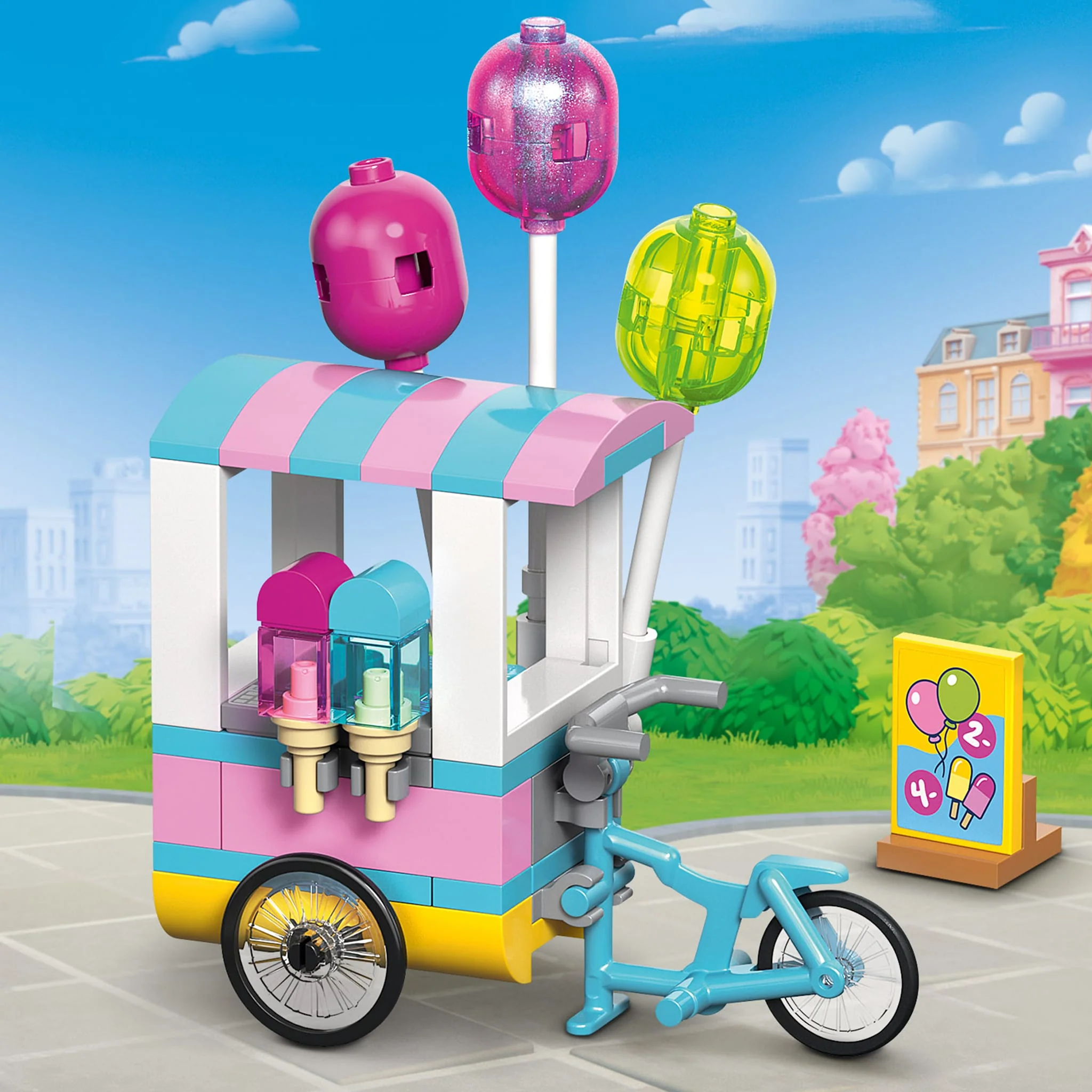 LEGO® Friends Le kiosque de crème glacée et de ballons - Image 5