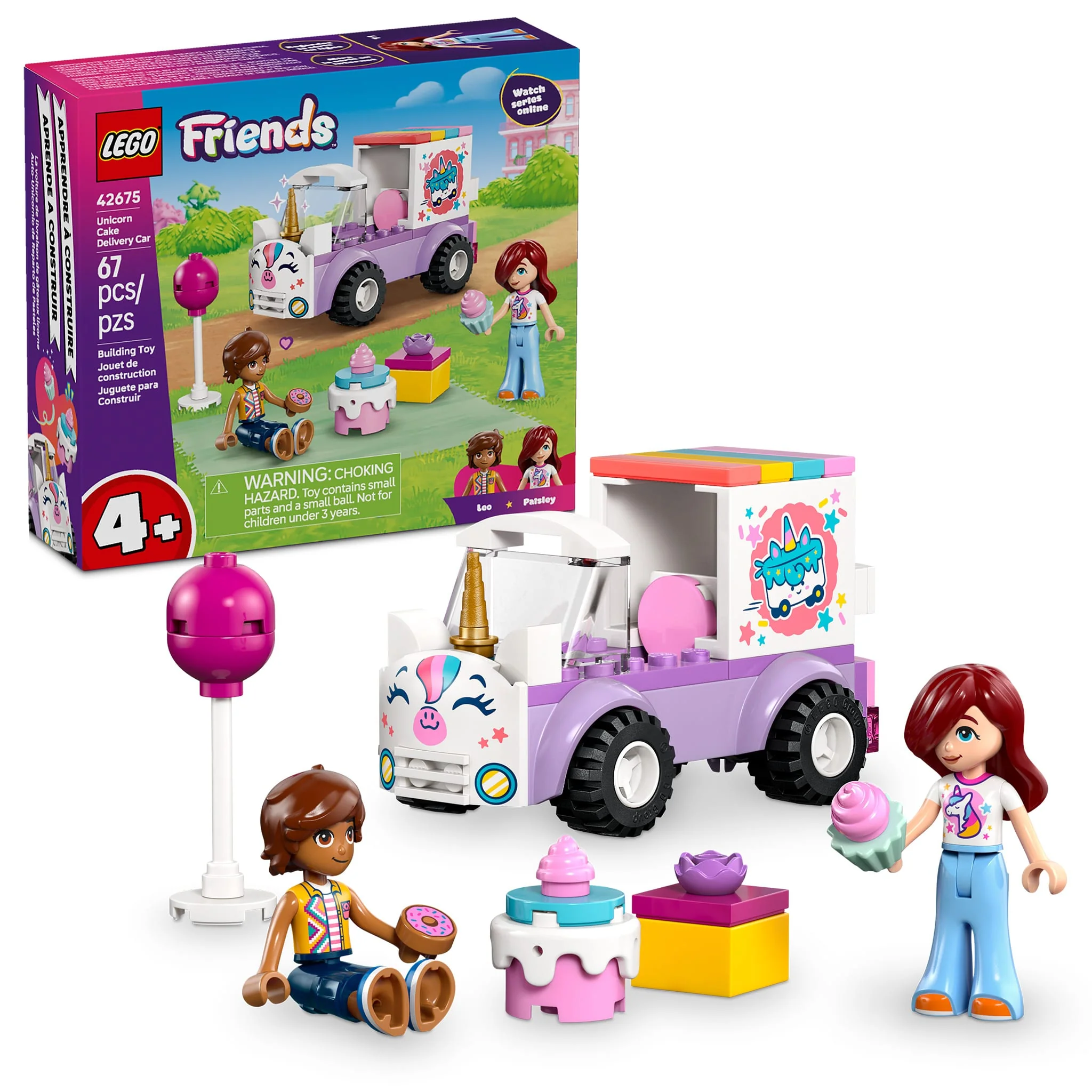 LEGO® Friends La voiture de livraison de gâteaux licorne