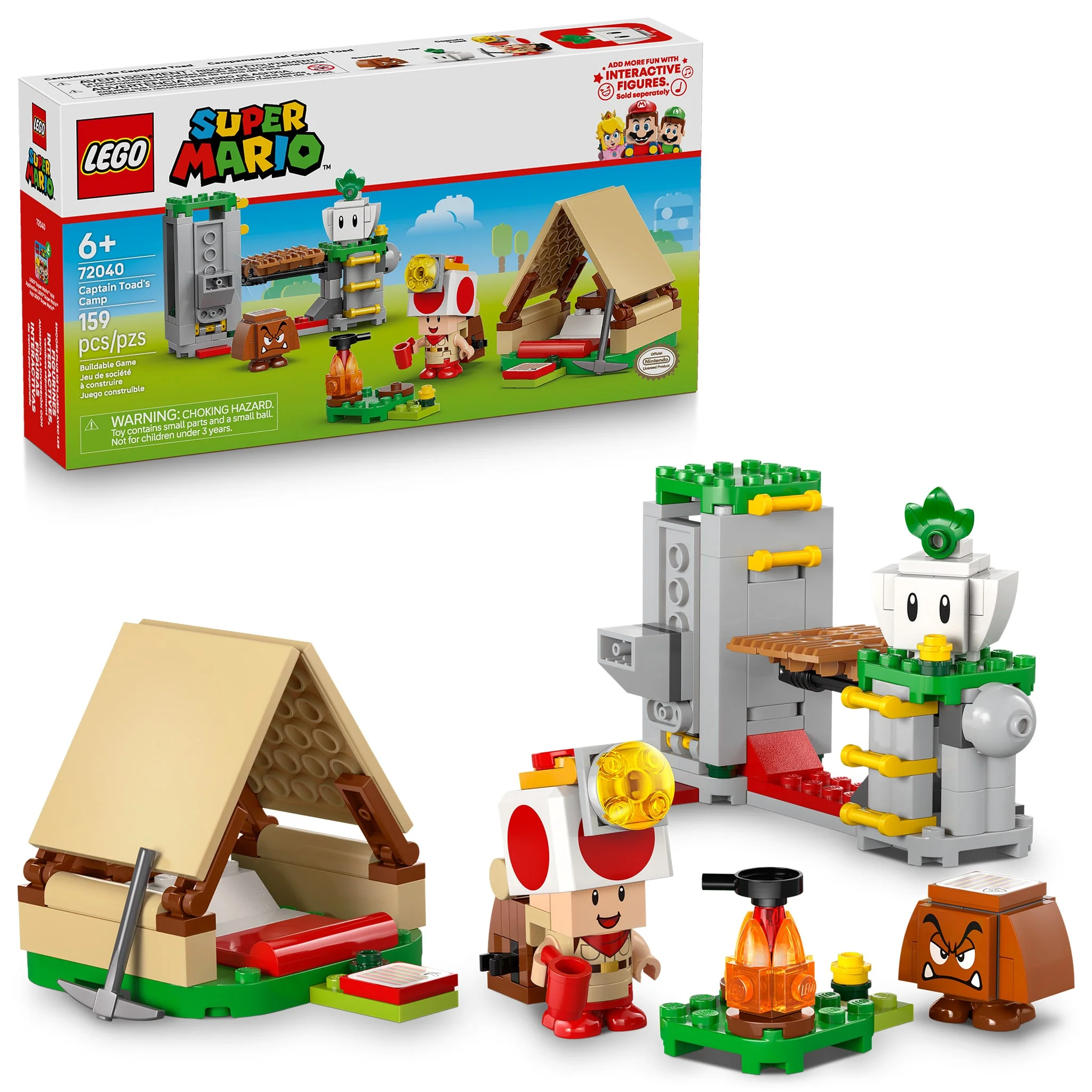 LEGO® Super Mario™ Campement du Capitaine Toad