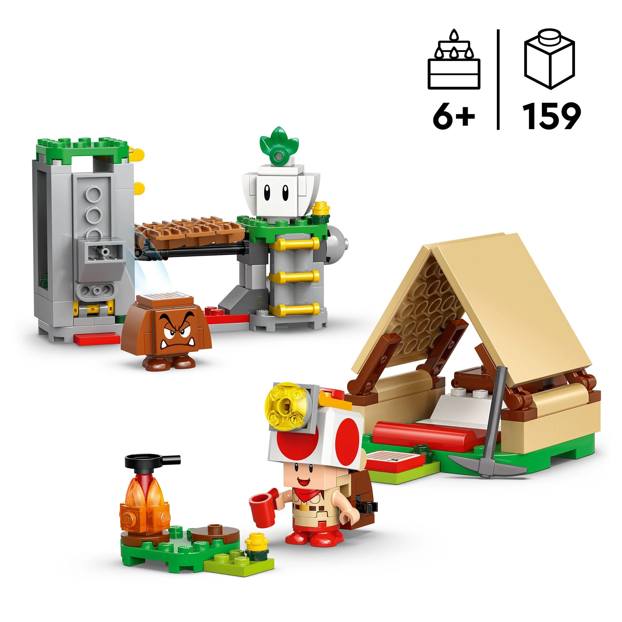 LEGO® Super Mario™ Campement du Capitaine Toad - Image 8