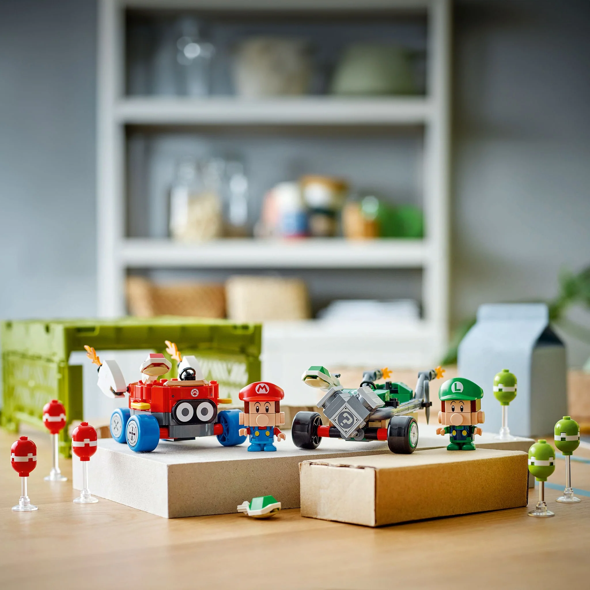 LEGO® Super Mario™ : Mario Kart™ – Bébé Mario contre Bébé Luigi - Image 4