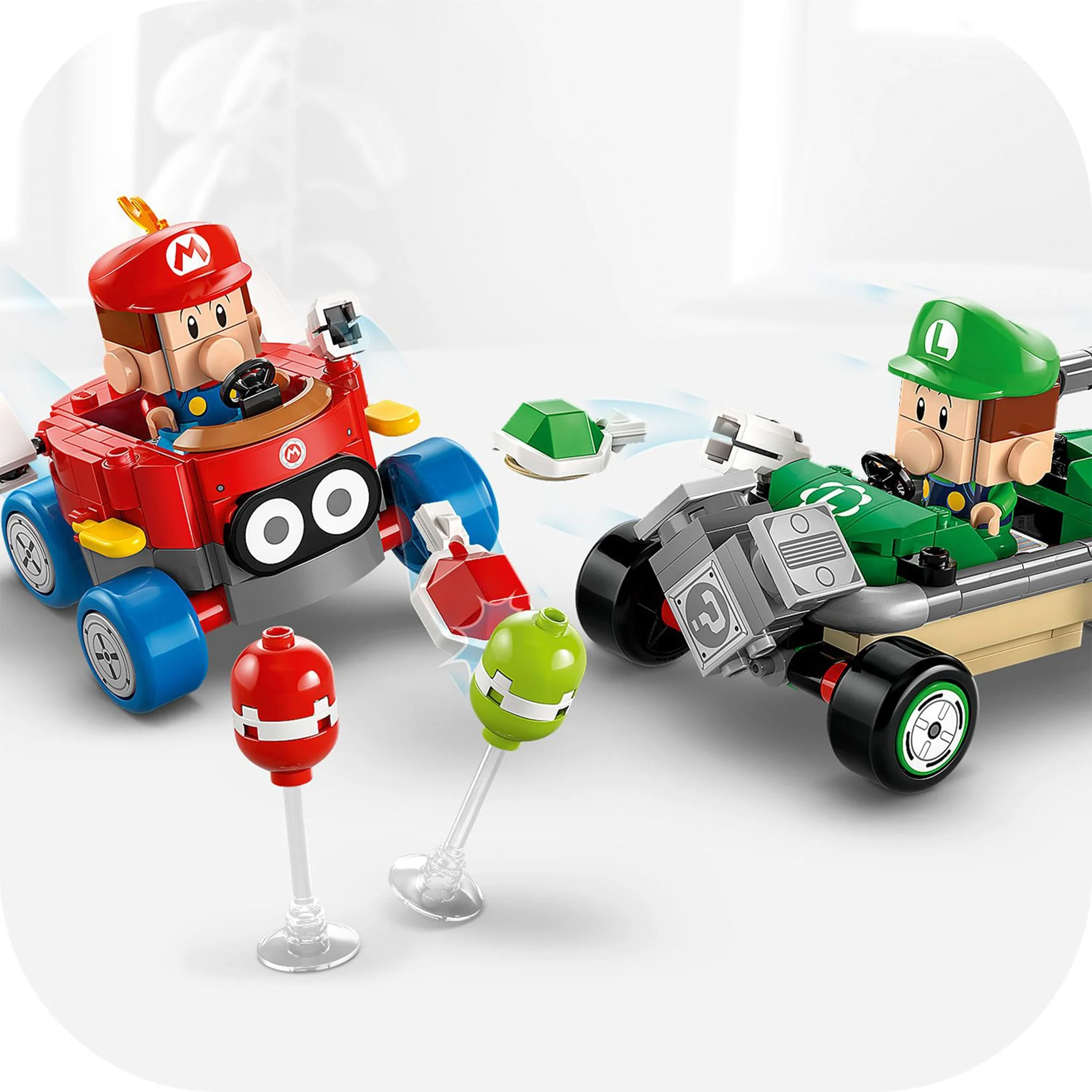 LEGO® Super Mario™ : Mario Kart™ – Bébé Mario contre Bébé Luigi - Image 7