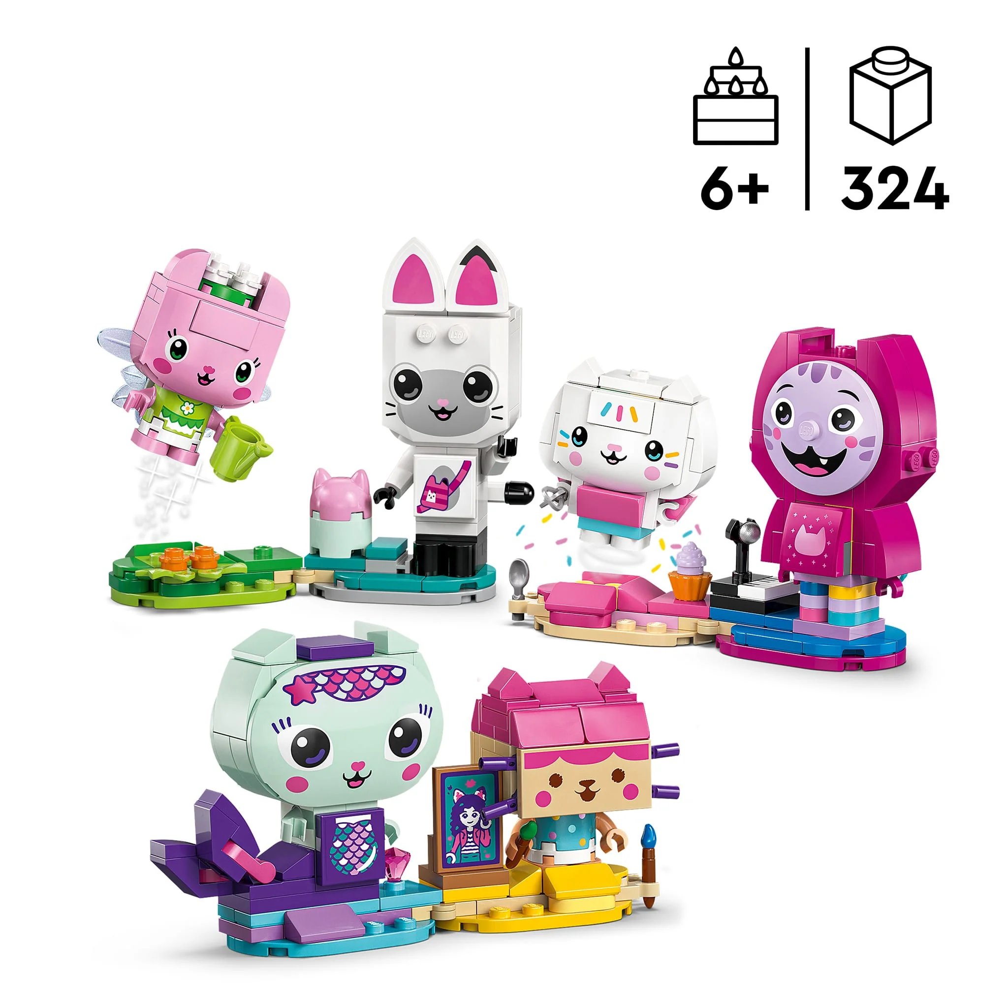 LEGO® Gabby et la maison magique Les Gabbychats en briques - Image 3