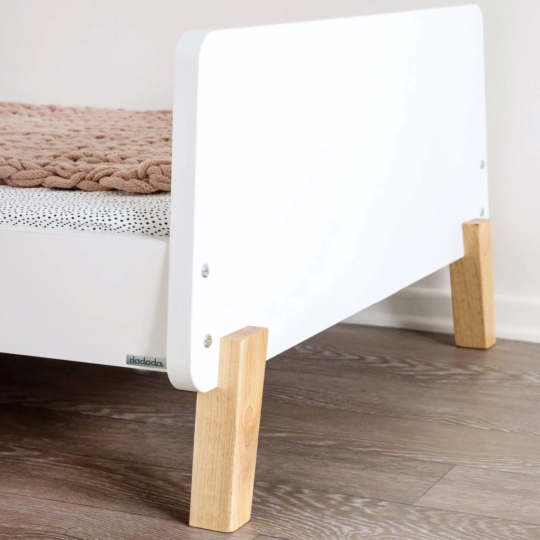 Lit de Transition Muse - Blanc/Naturel - Image 6