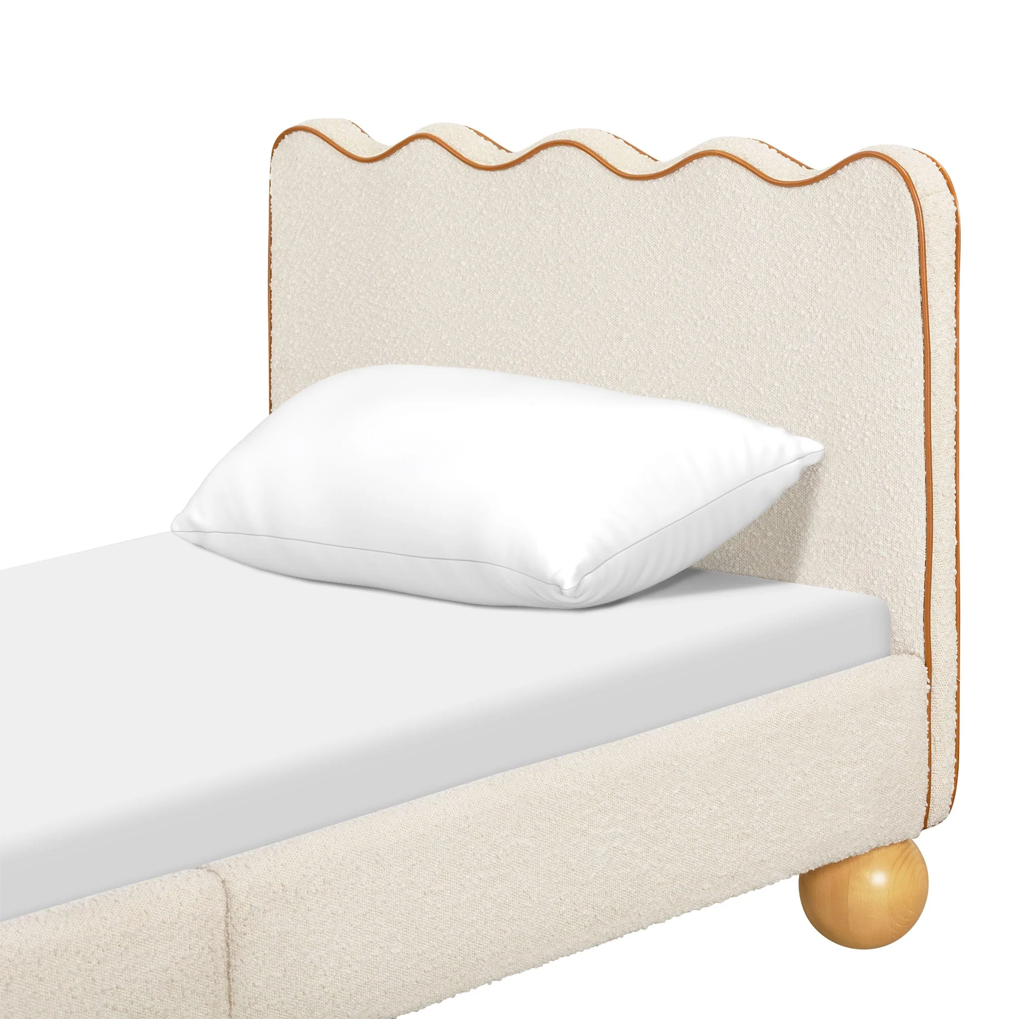 Lit Simple Rizo - Boucle Ivoire - Image 3