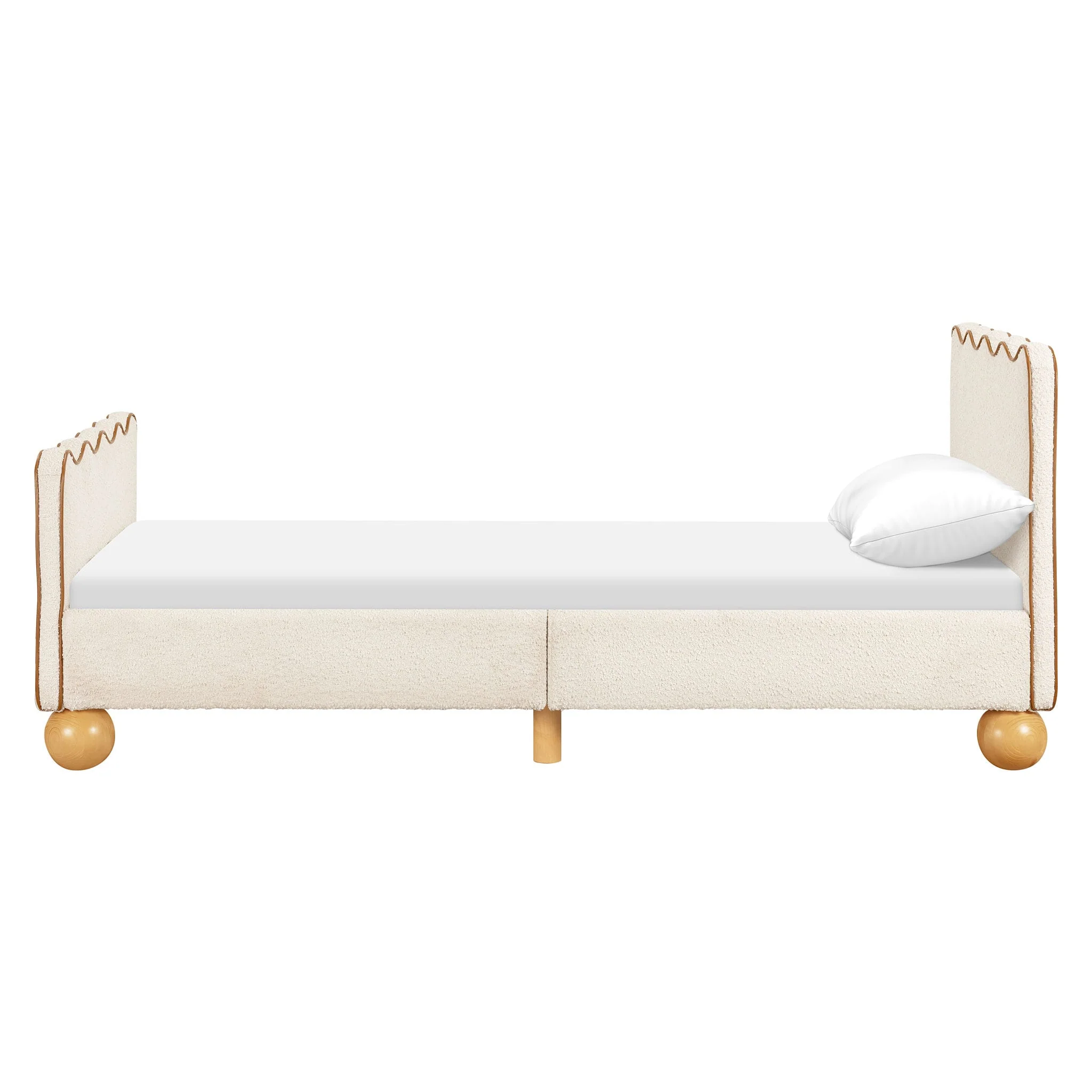 Lit Simple Rizo - Boucle Ivoire - Image 5
