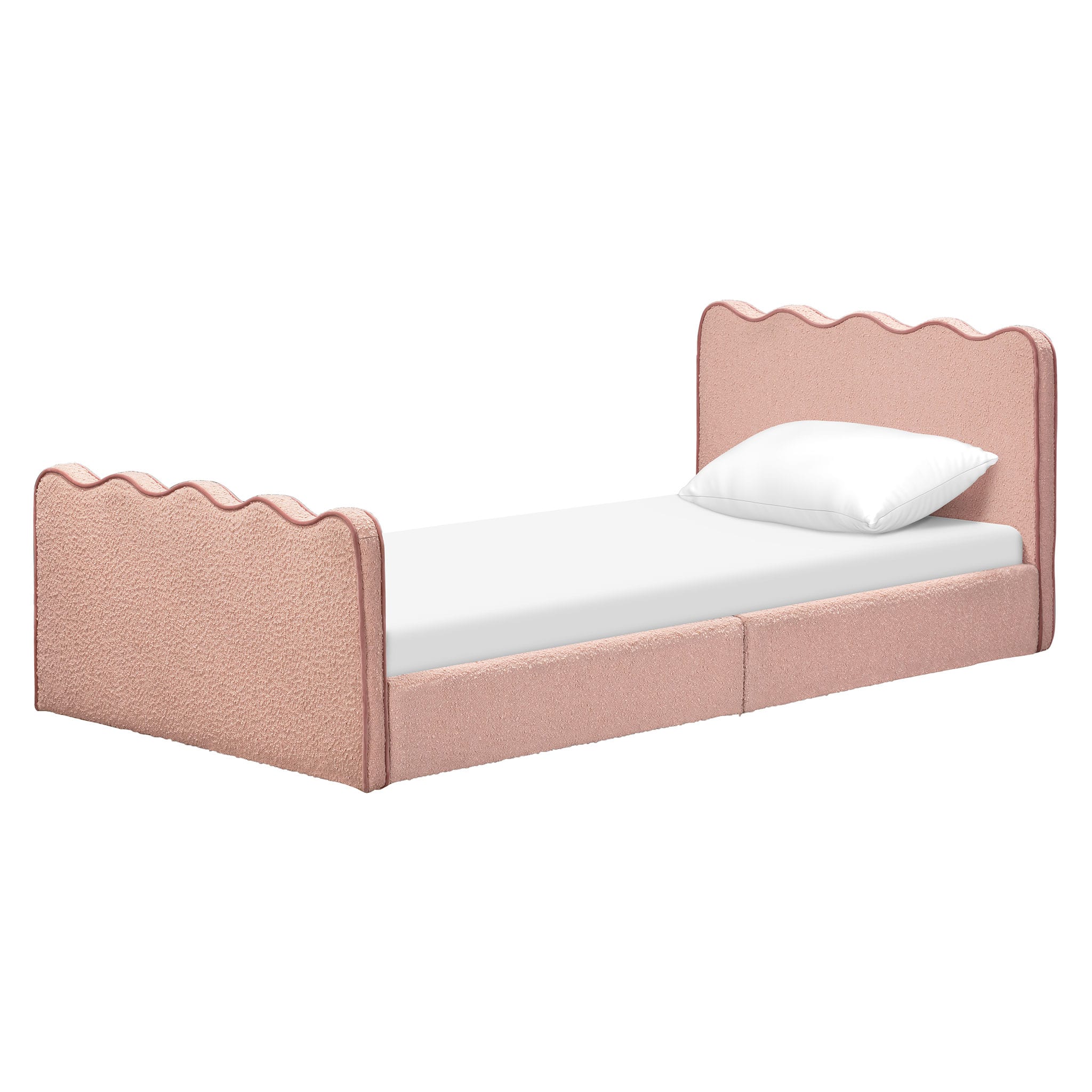 Lit Simple Rizo - Boucle Rose - Image 4