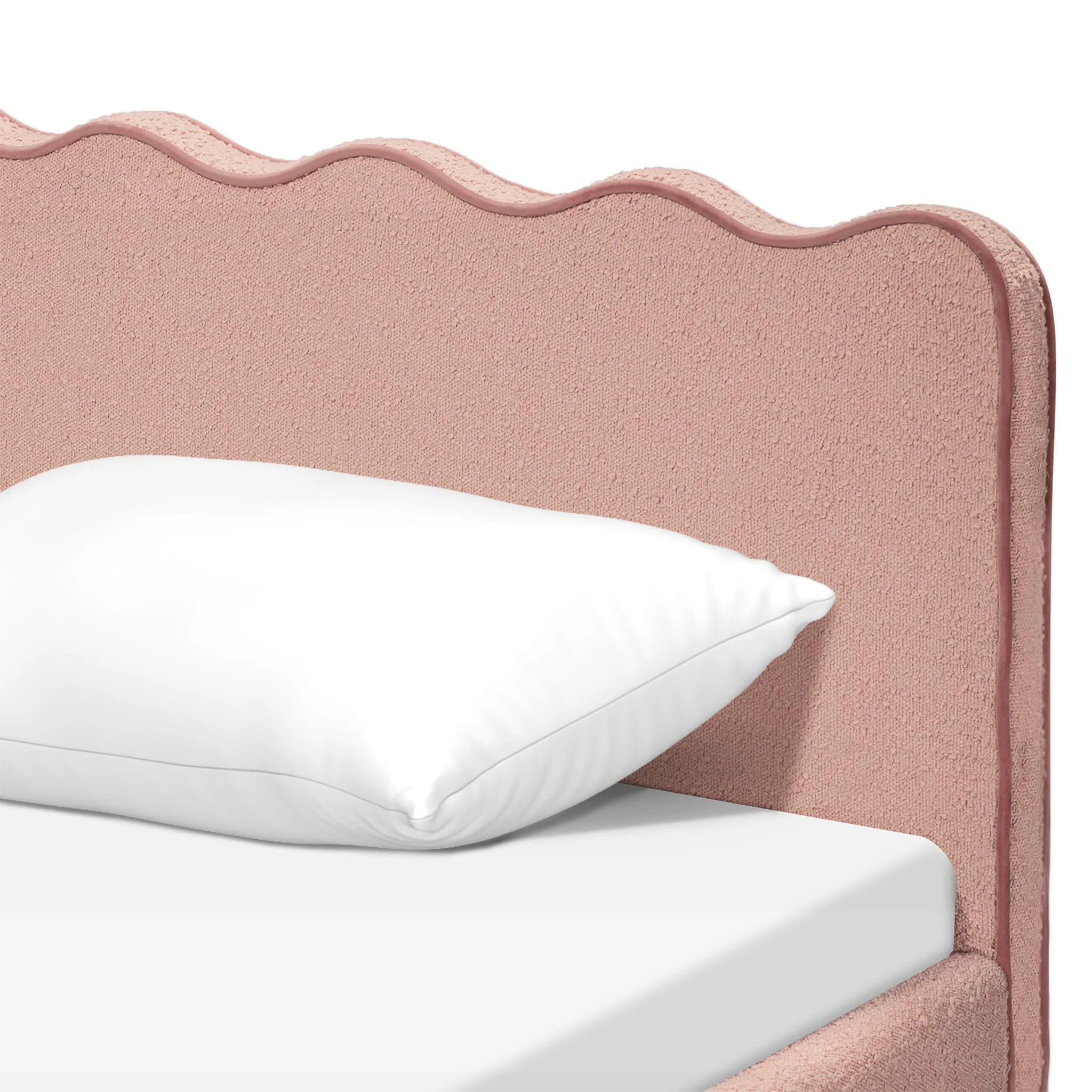 Lit Simple Rizo - Boucle Rose - Image 7