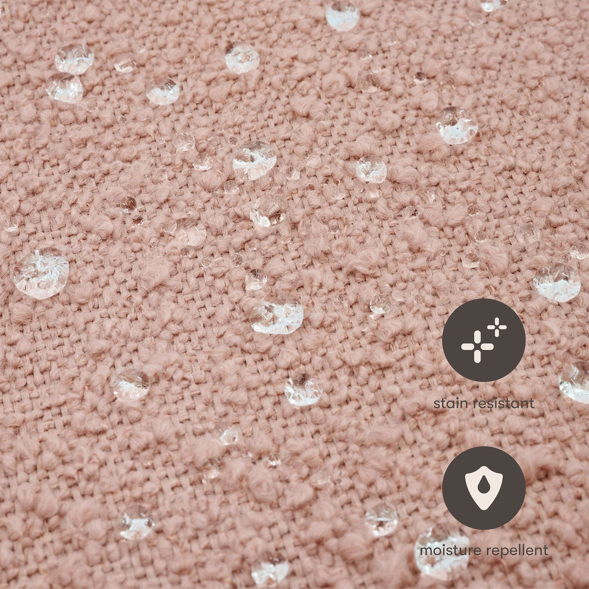 Lit Simple Rizo - Boucle Rose - Image 9