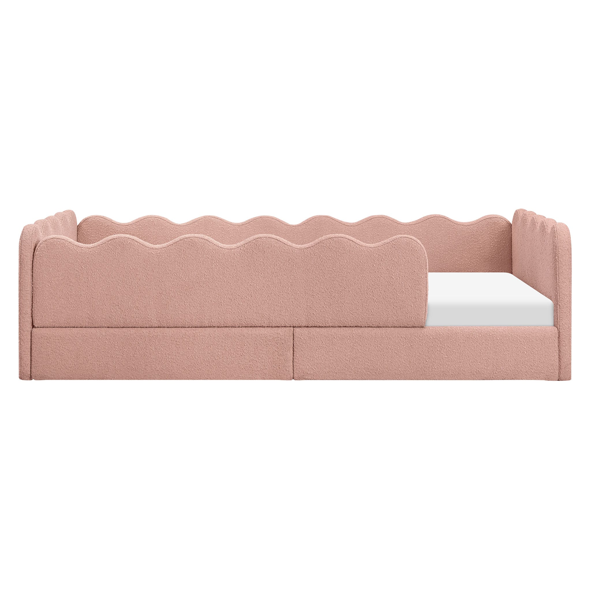 Lit Simple Rizo Inspiré Montessori - Boucle Rose - Image 4