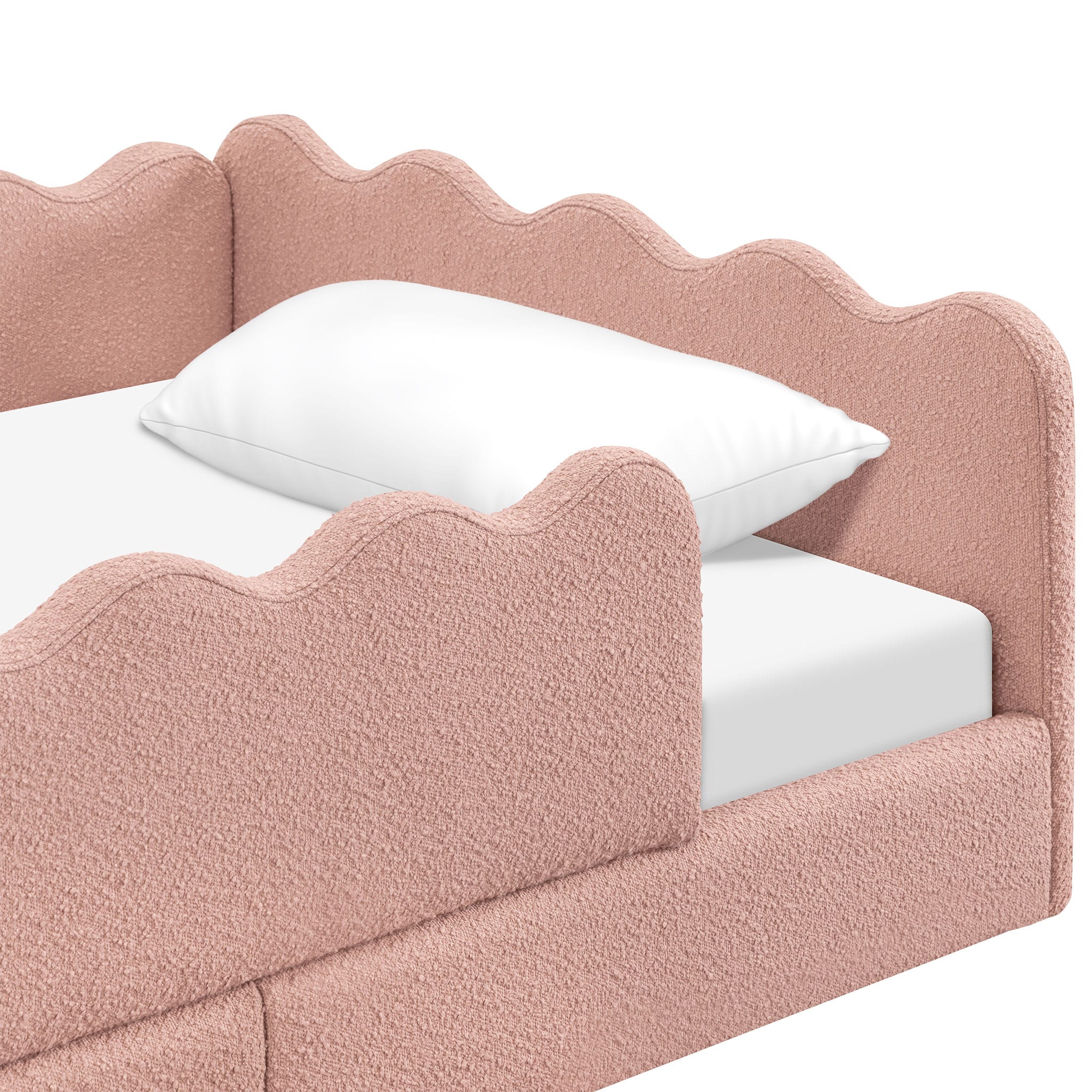 Lit Simple Rizo Inspiré Montessori - Boucle Rose - Image 5