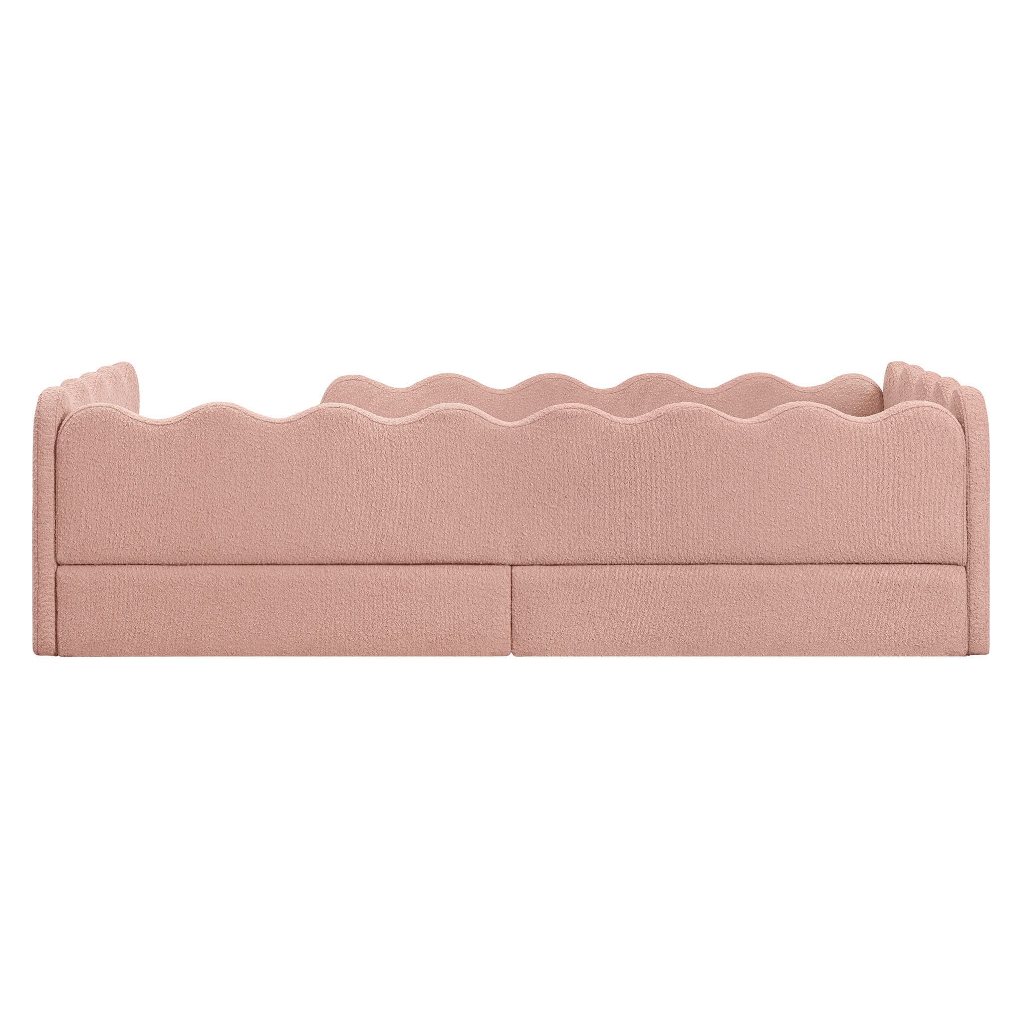 Lit Simple Rizo Inspiré Montessori - Boucle Rose - Image 7