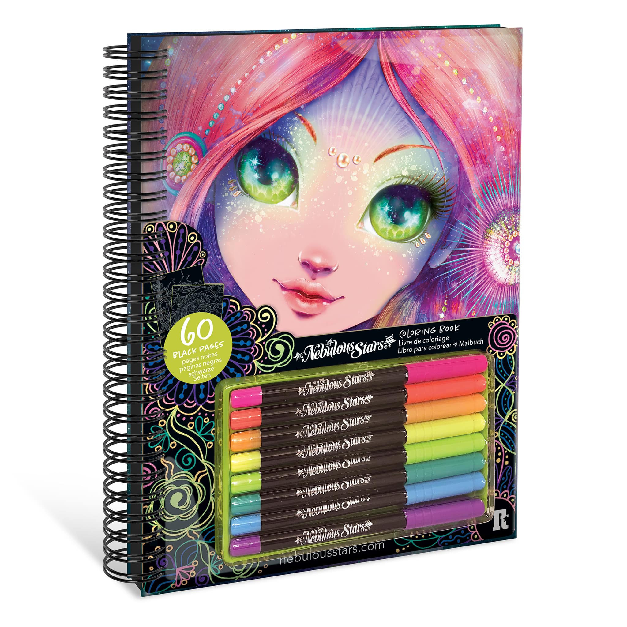 Livre à Coloriage à Pages Noires