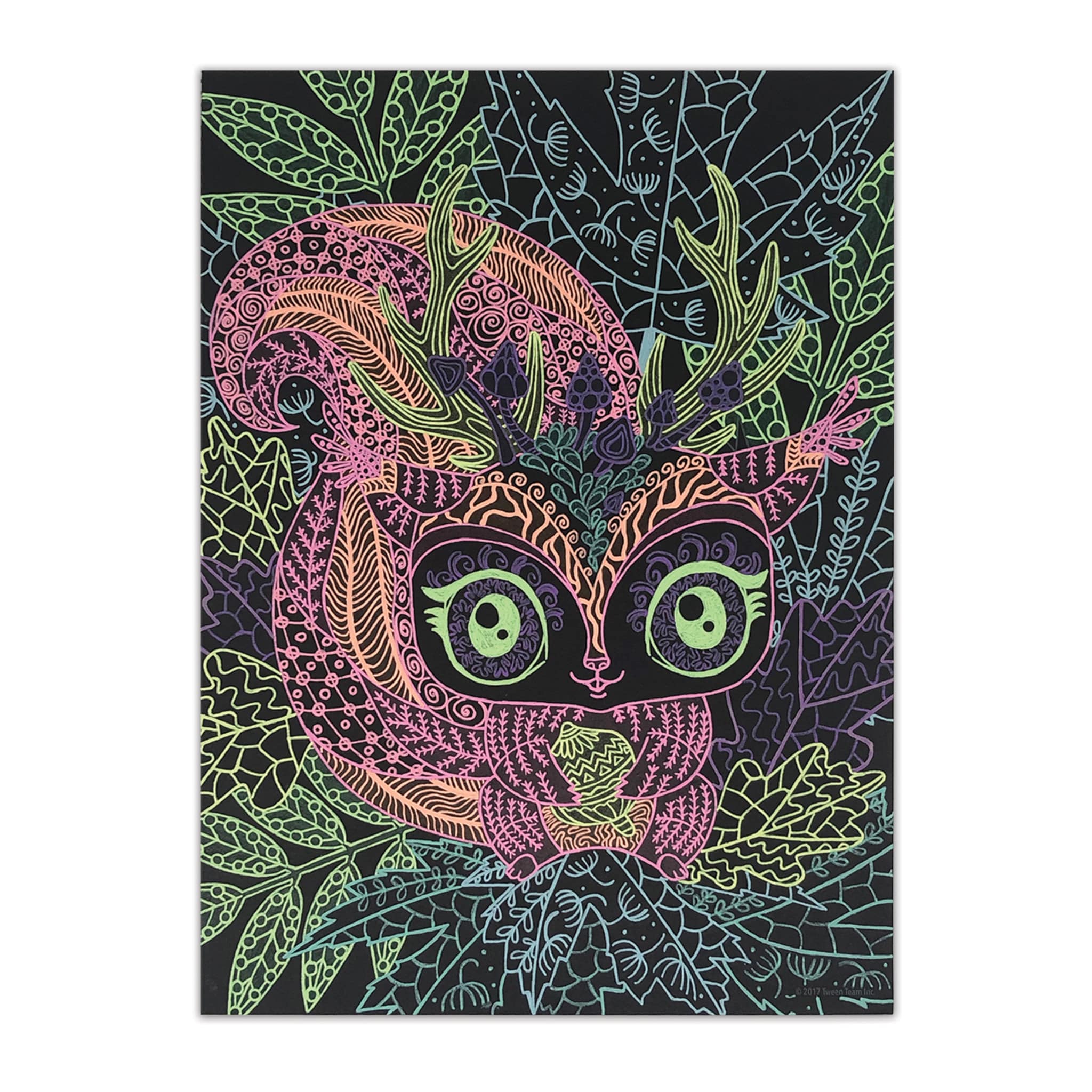 Livre à Coloriage à Pages Noires - Image 6