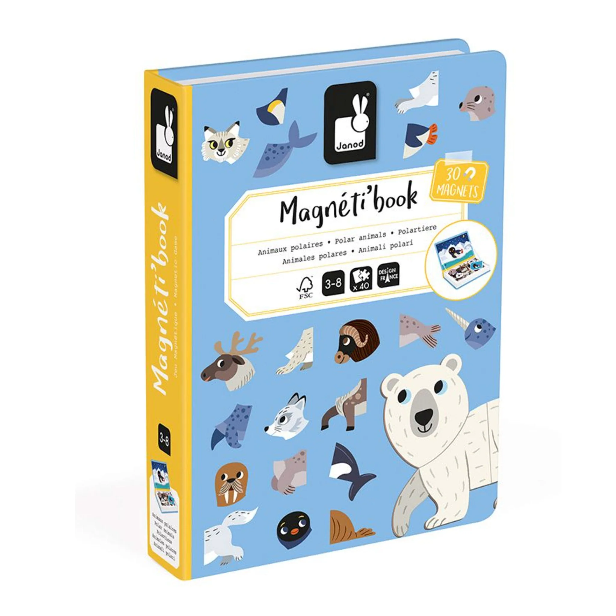 Livre Magnétique Animaux Polaires - Image 2