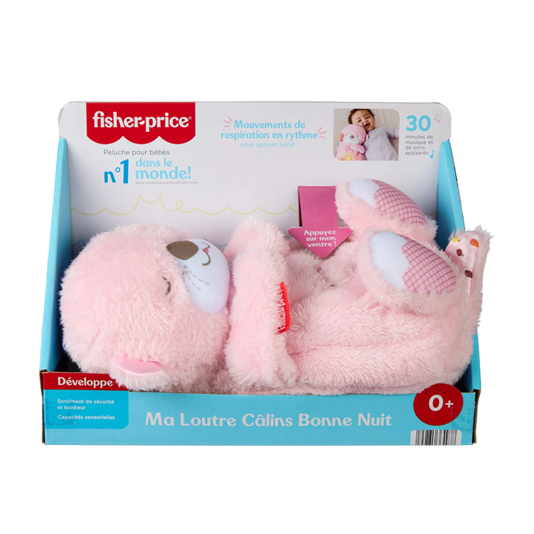 Loutre Apaisante - Rose - Image 3