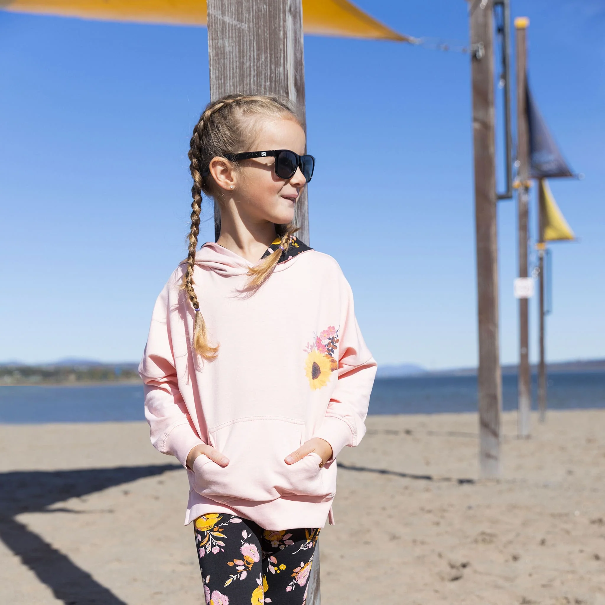 Lunette de Soleil Noir 2-8ans - Image 3