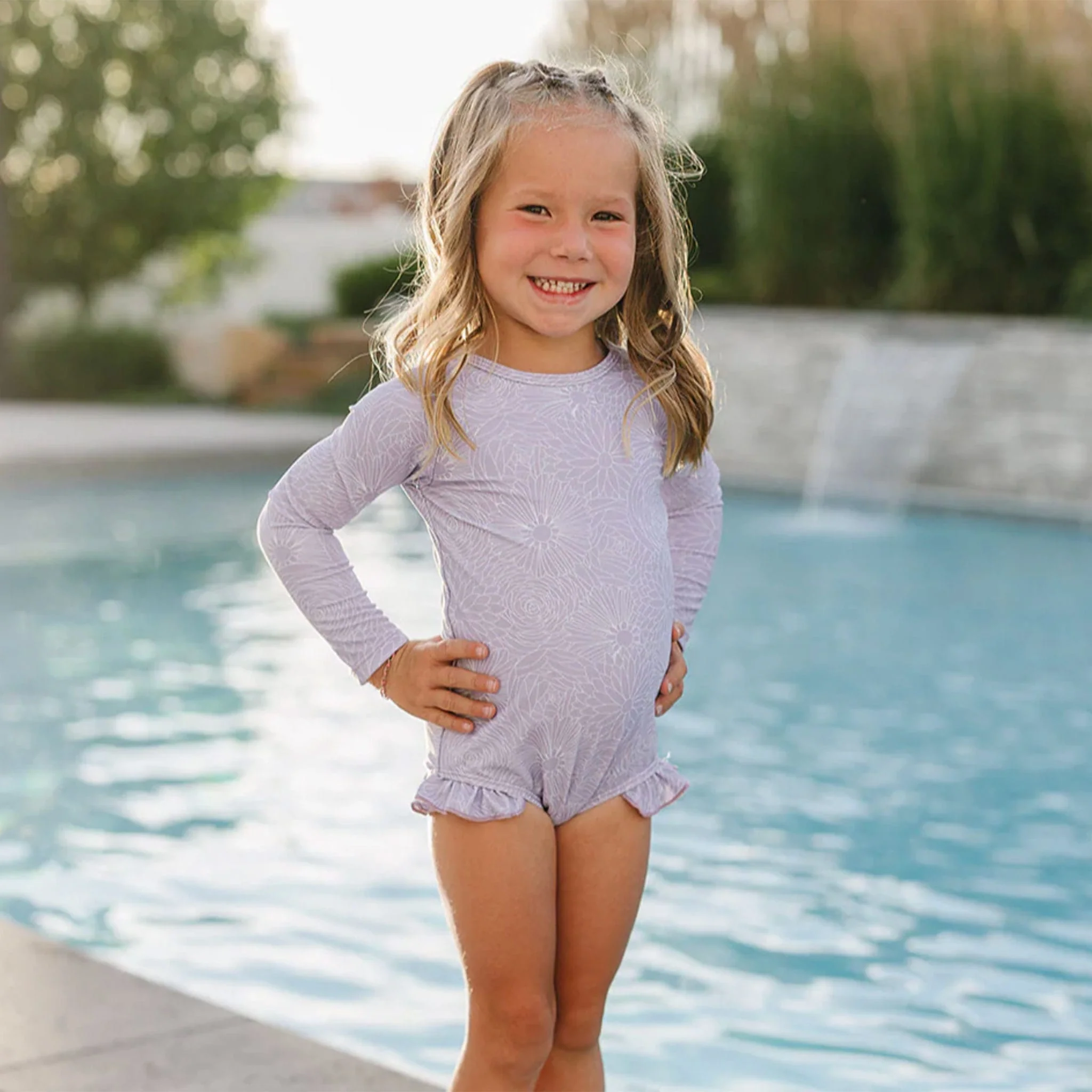 Maillot UV Une Pièce Lily 2-7ans - Image 3