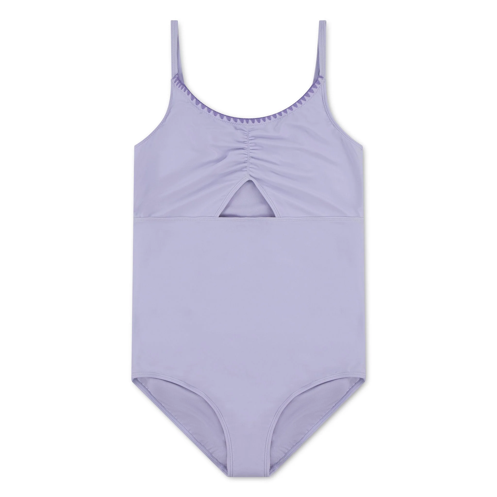 Maillot À Découpe Uni 5-18ans
