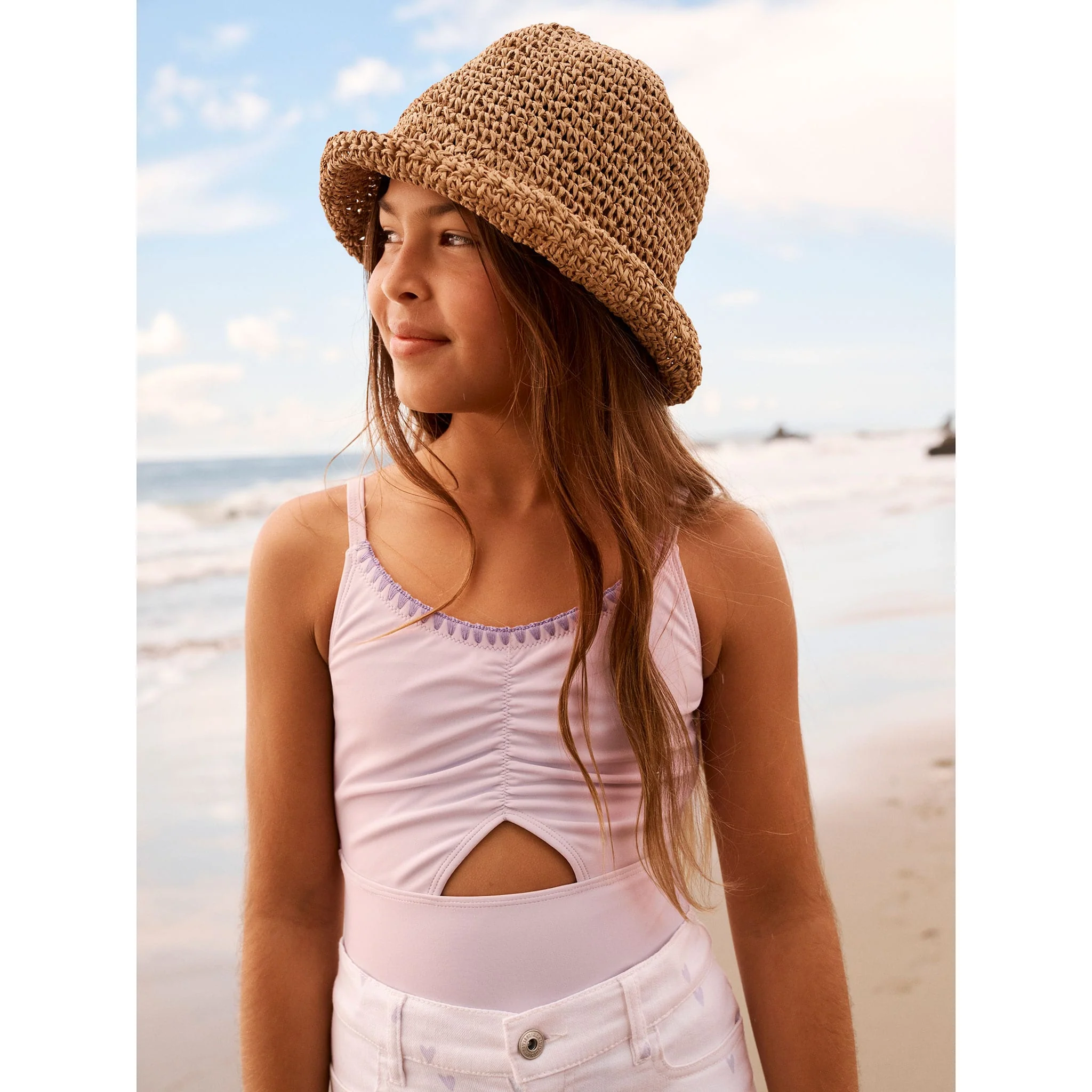 Maillot À Découpe Uni 5-18ans - Image 8