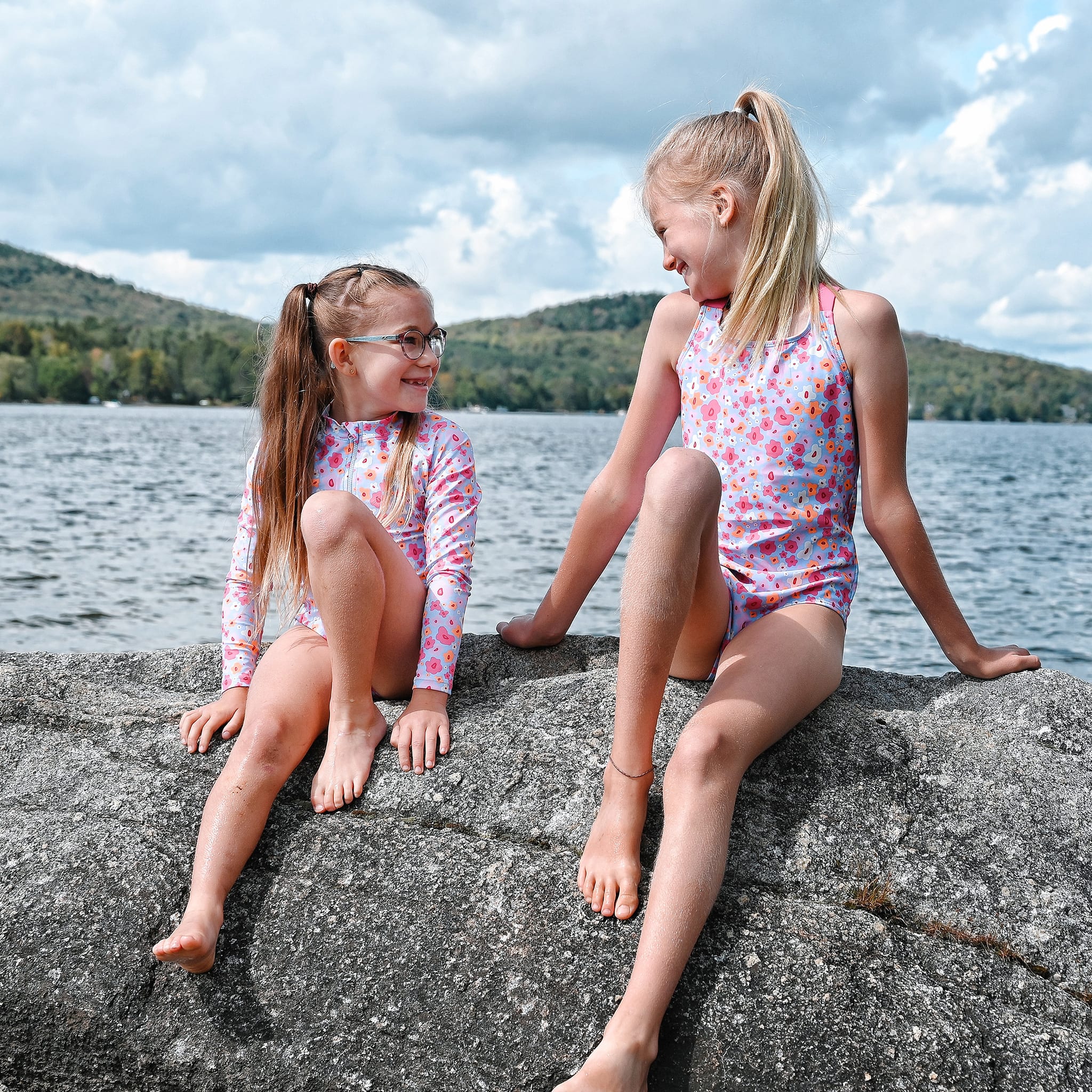Maillot UV Fleurs 2-14ans - Image 4