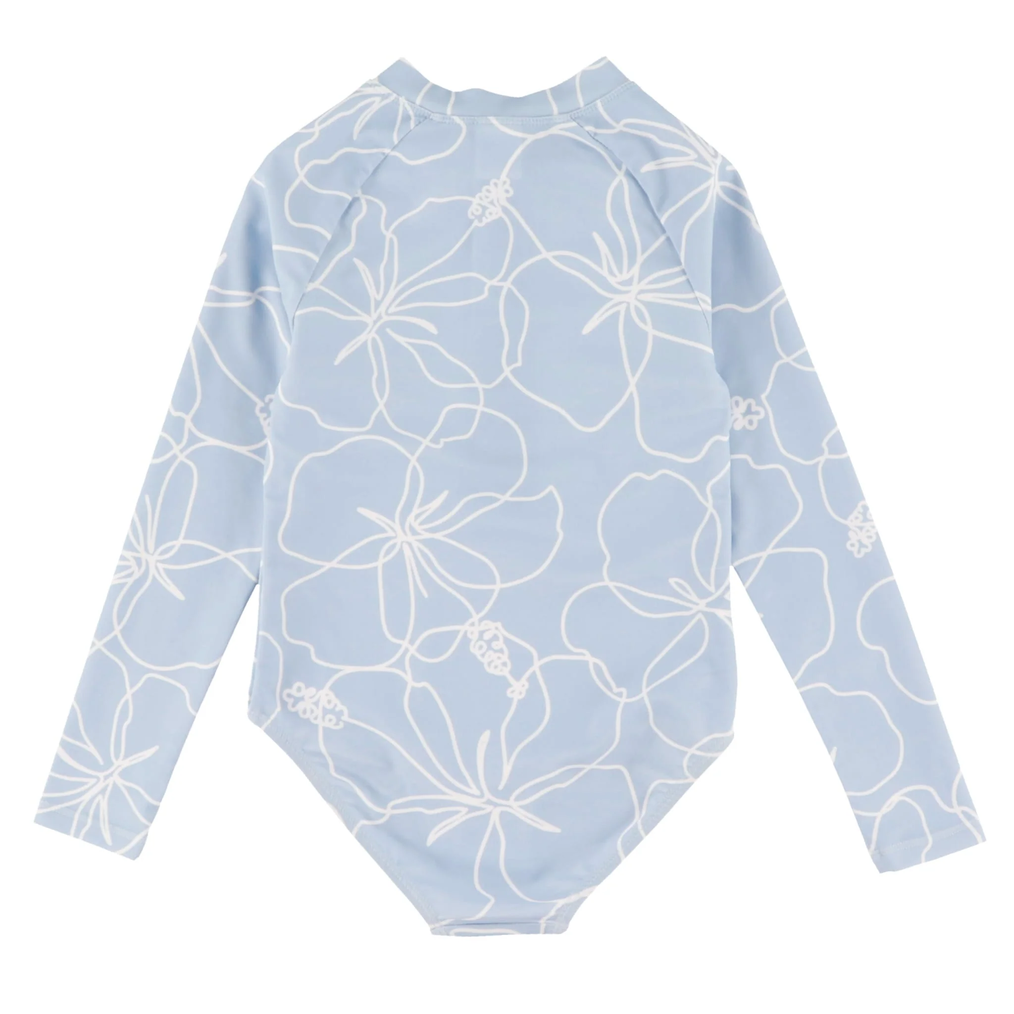 Maillot UV Manches Longues Hibiscus 2-14ans - Image 3