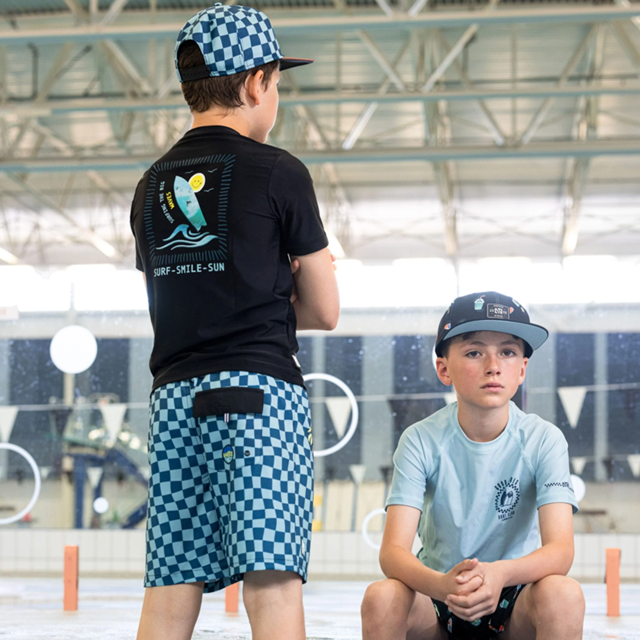 Maillot Short Carreaux 2-12ans - Image 5
