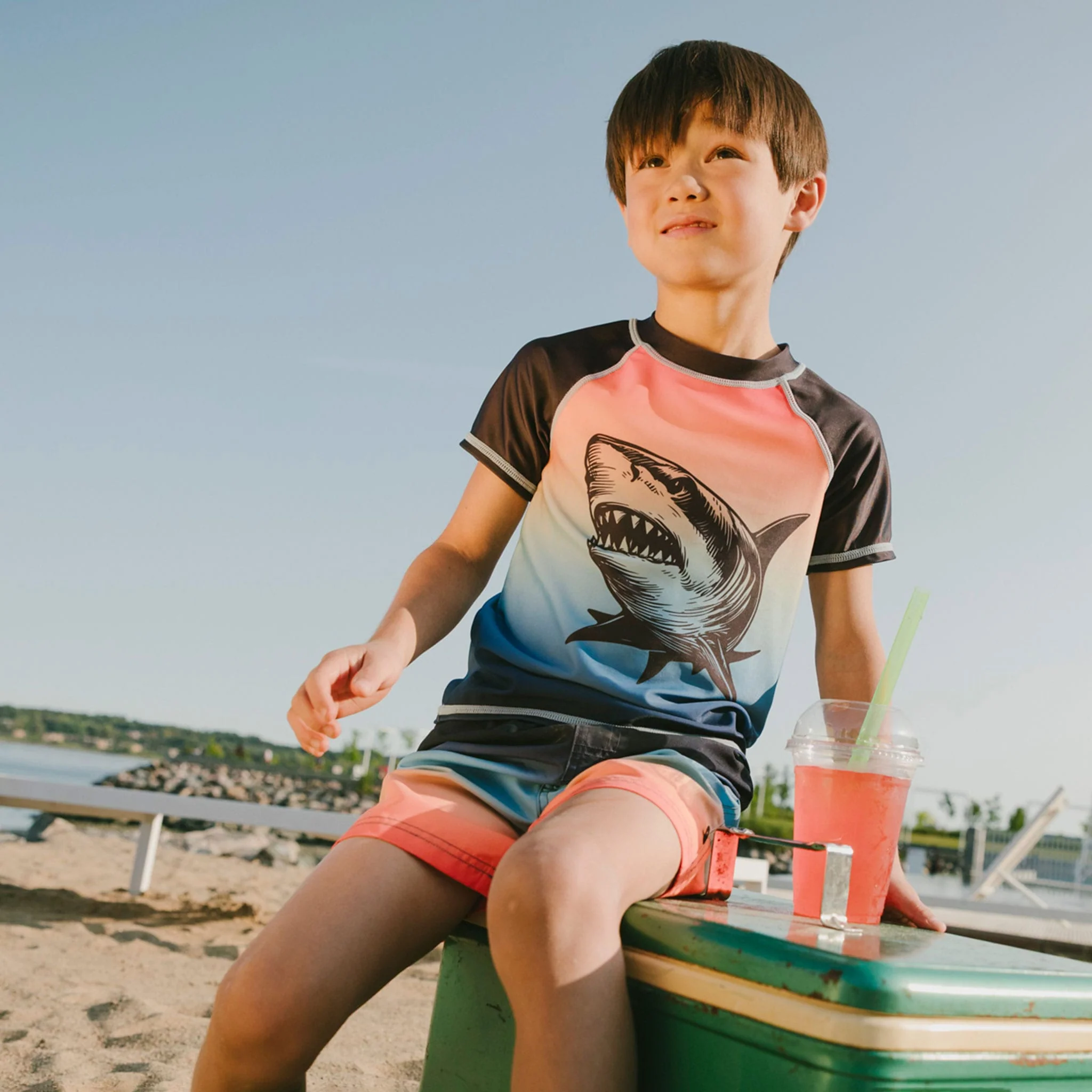 Maillot Short Dégradé 2-6ans - Image 3