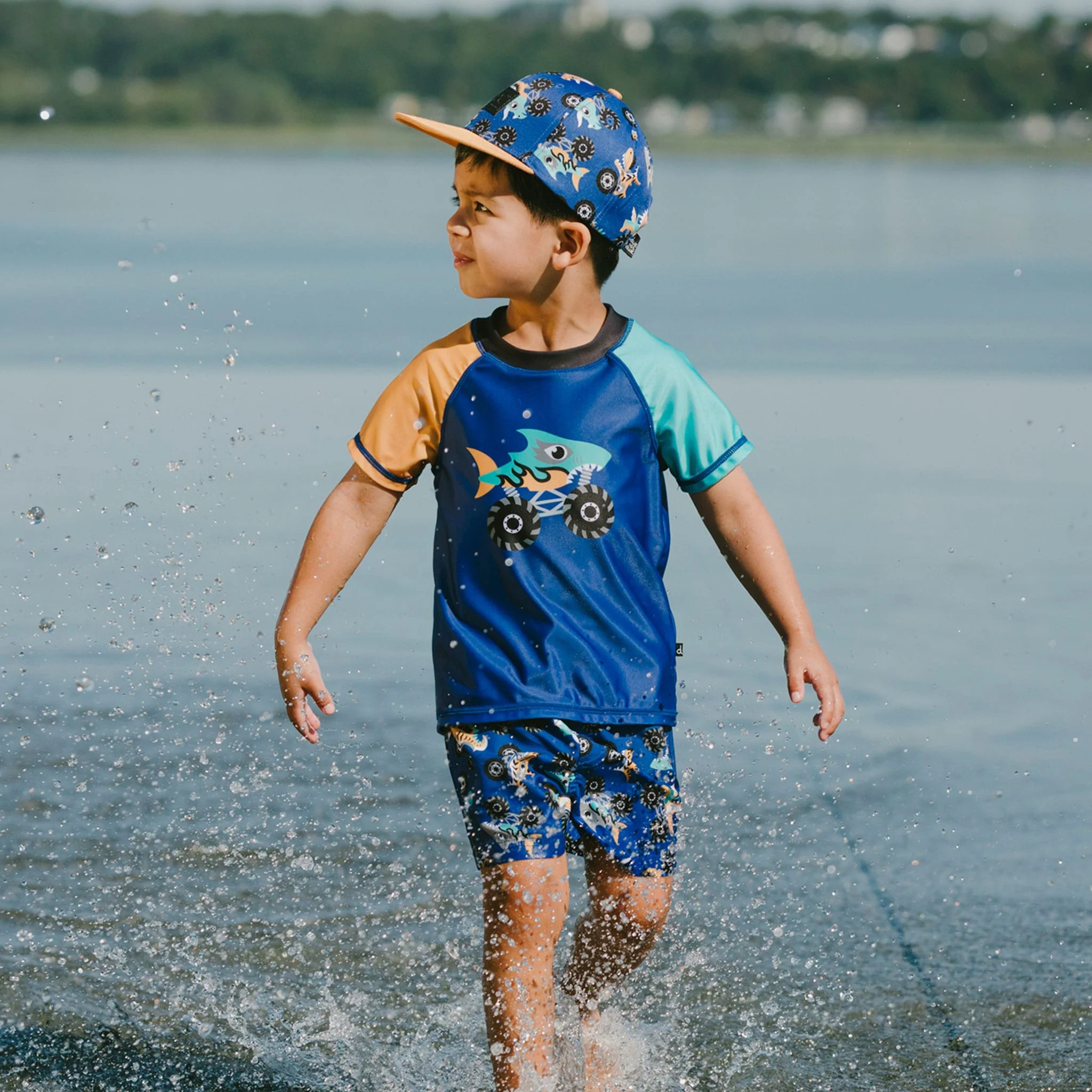 Maillot Short Monster Truck2-6ans - Image 4