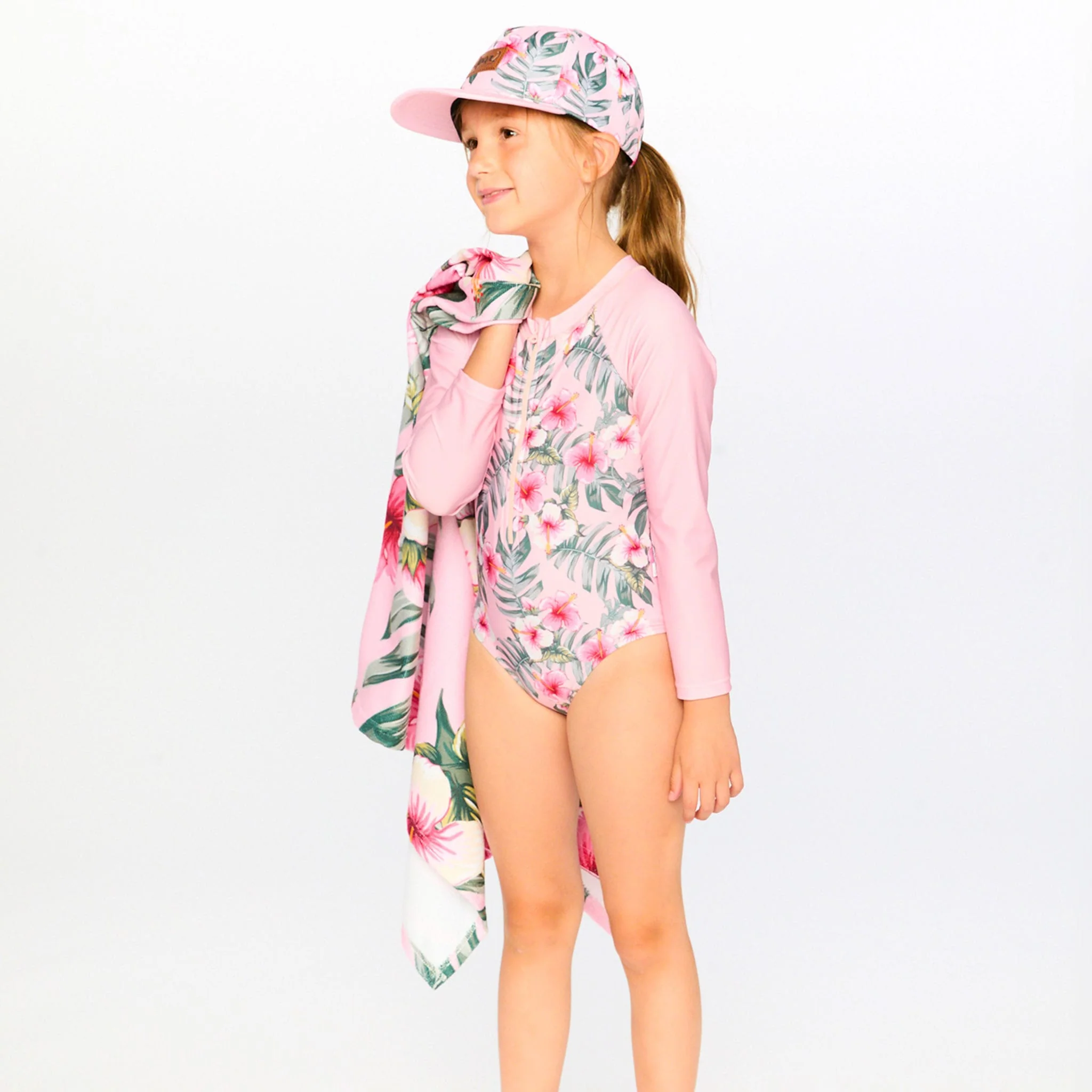 Maillot UV Hibiscus 2-6ans - Image 7