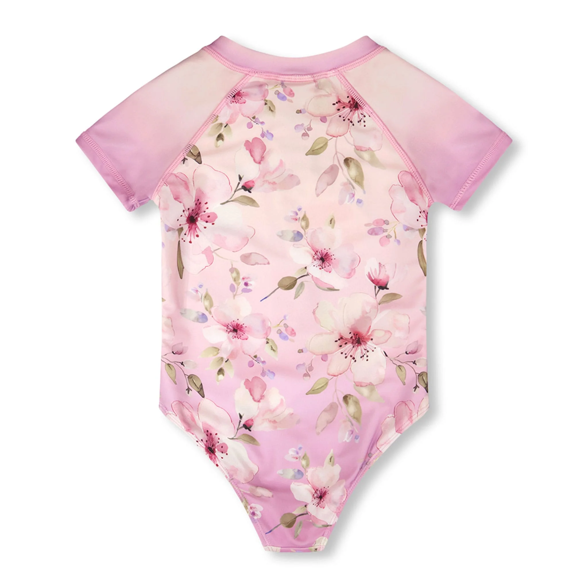 Maillot UV Lilas Fleurs 7-12ans - Image 6