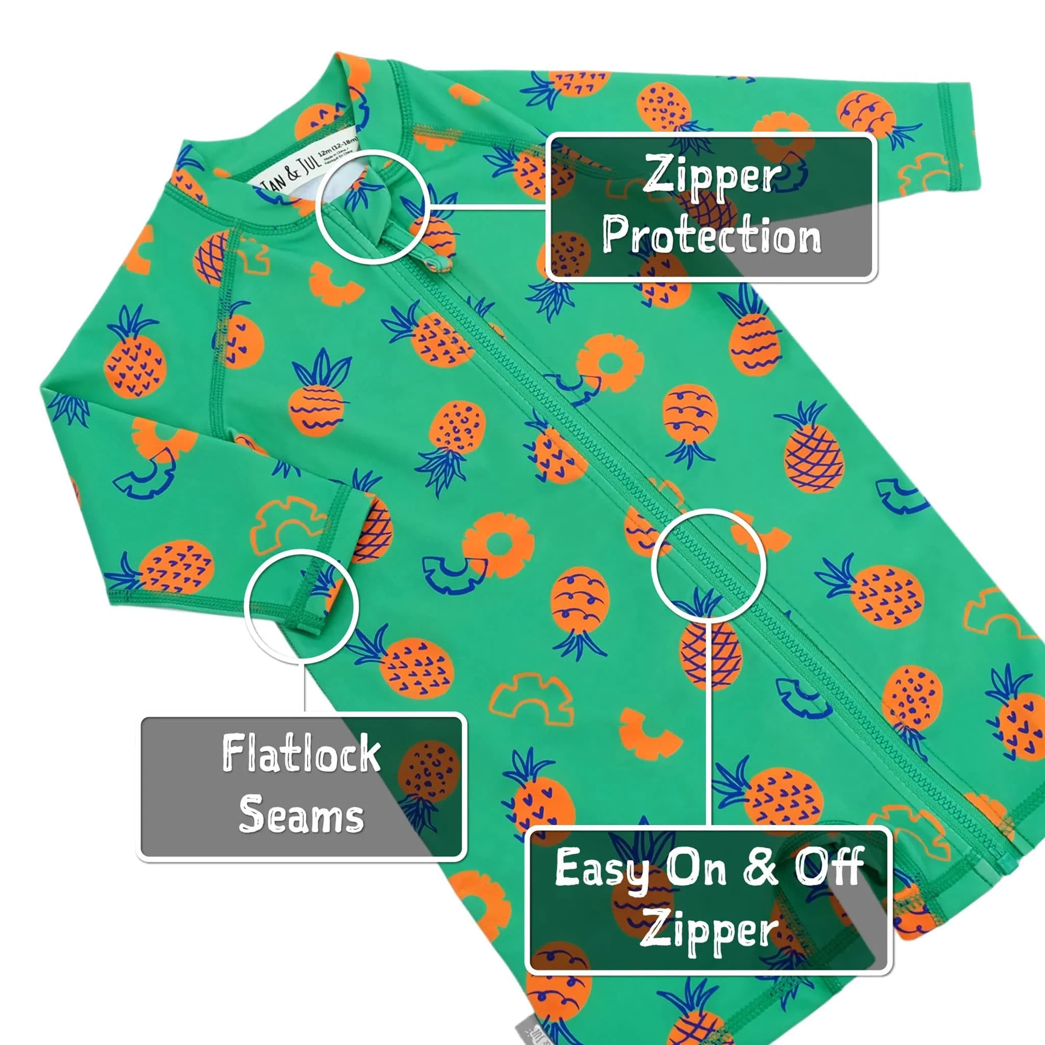 Maillot UV Loutres 2-6ans - Image 5