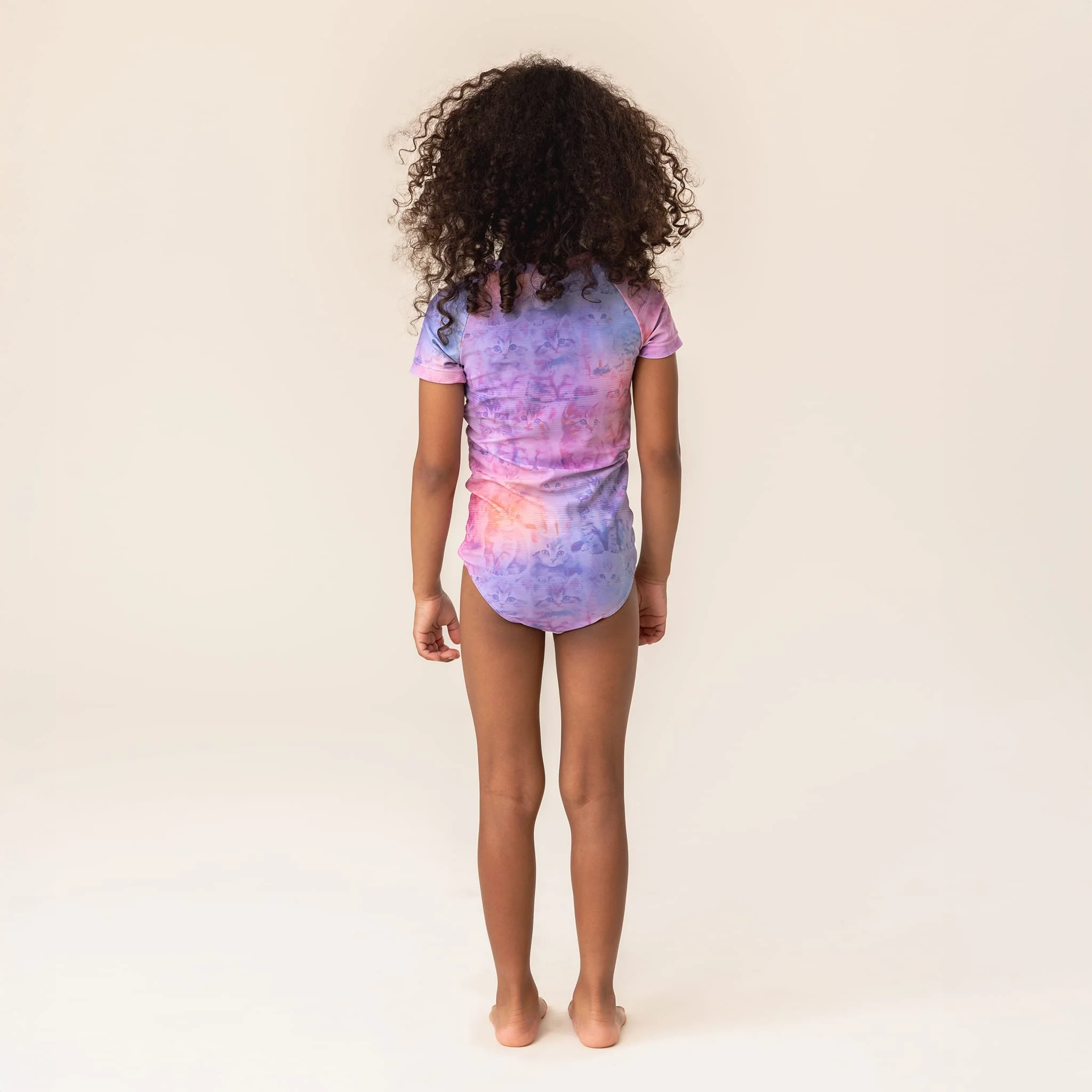 Maillot UV Manches Courtes Chats 2-14ans - Image 3