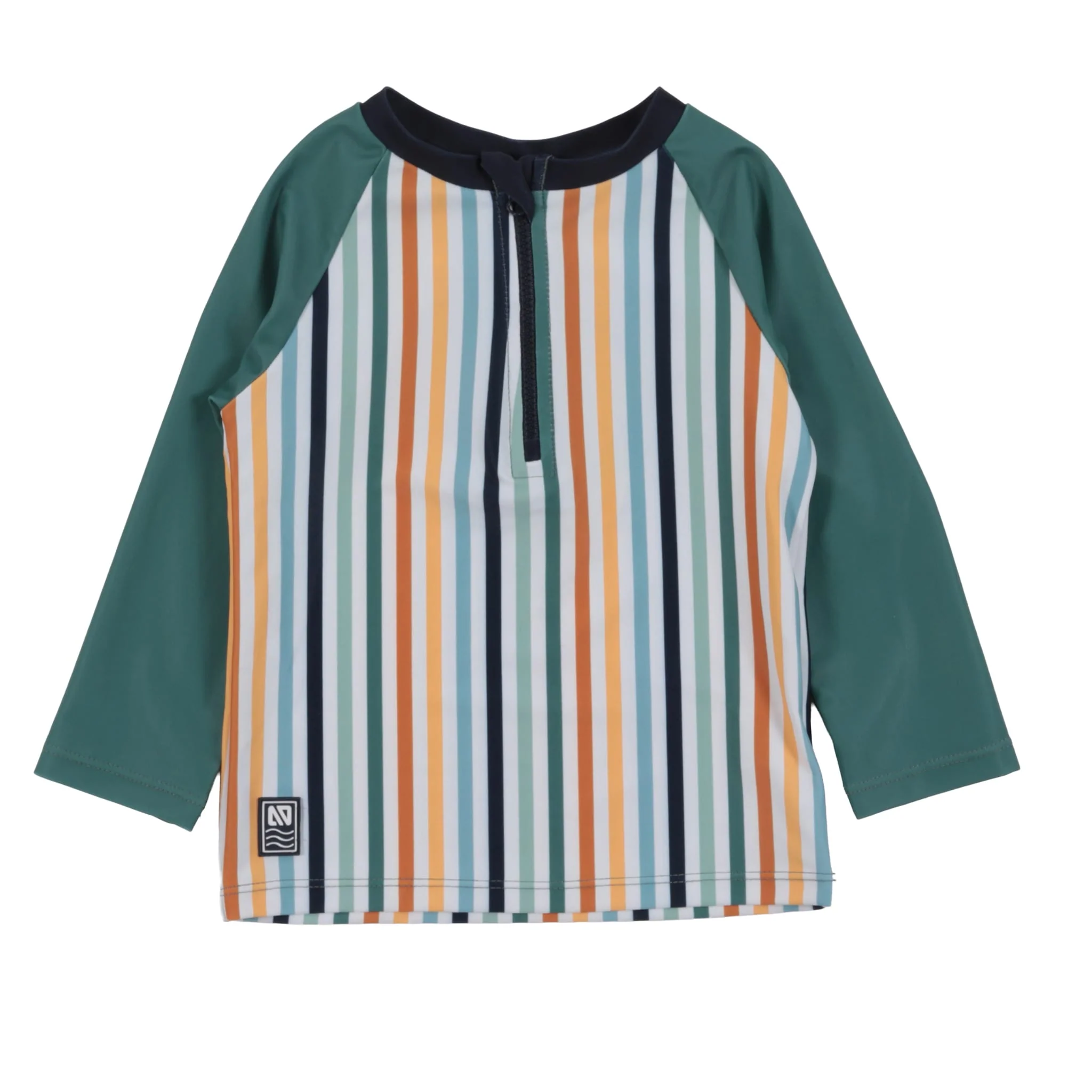 Maillot UV Manches Longues Deux Pièces Rayé 12-24mois - Image 5