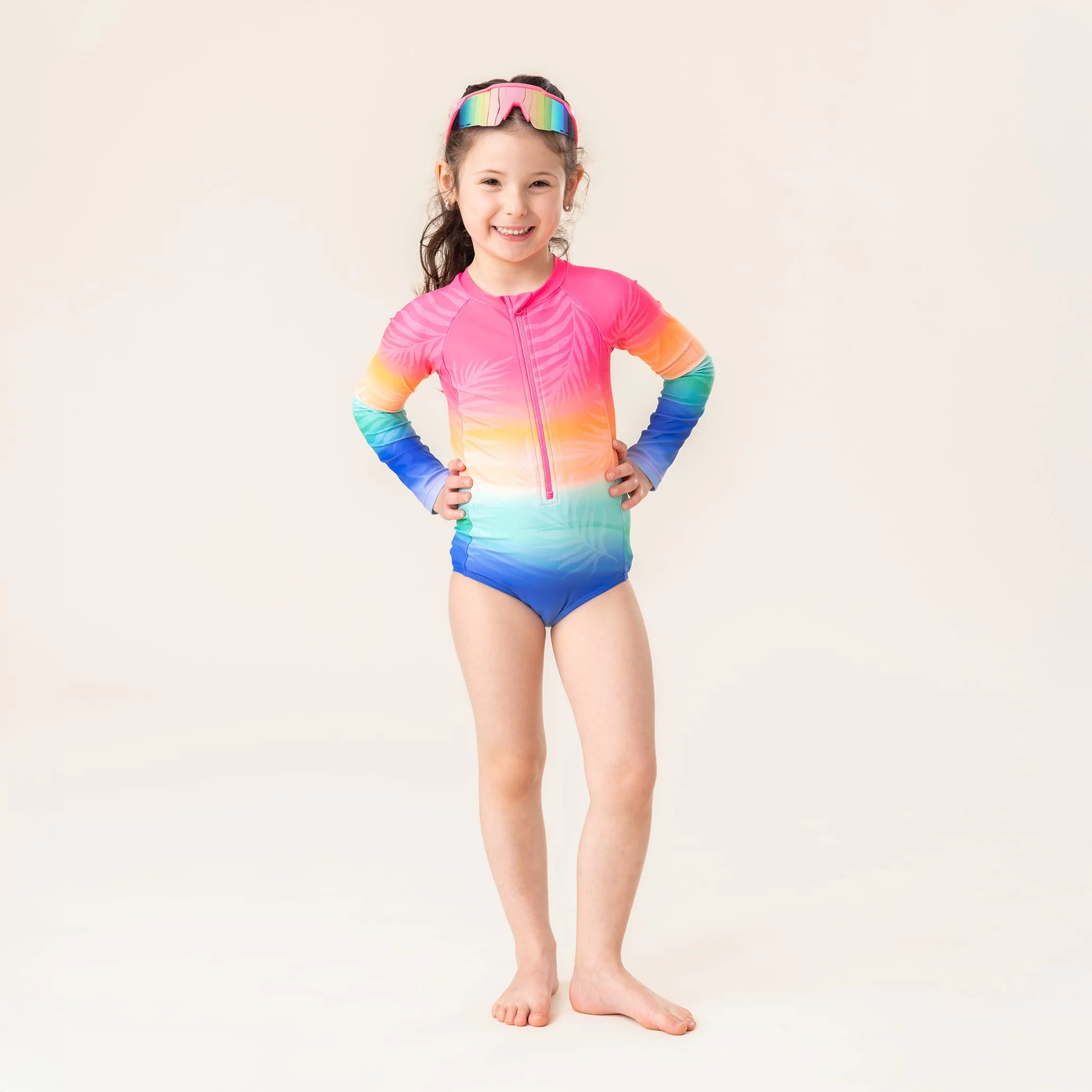 Maillot UV Manches Longues  Arc-en-ciel 2-14ans - Image 2