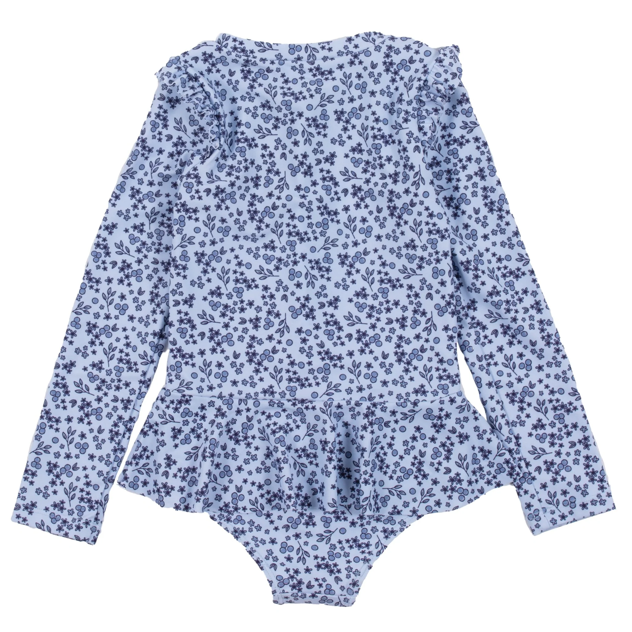 Maillot UV Manches Longues  Bleuets 12-24mois - Image 3