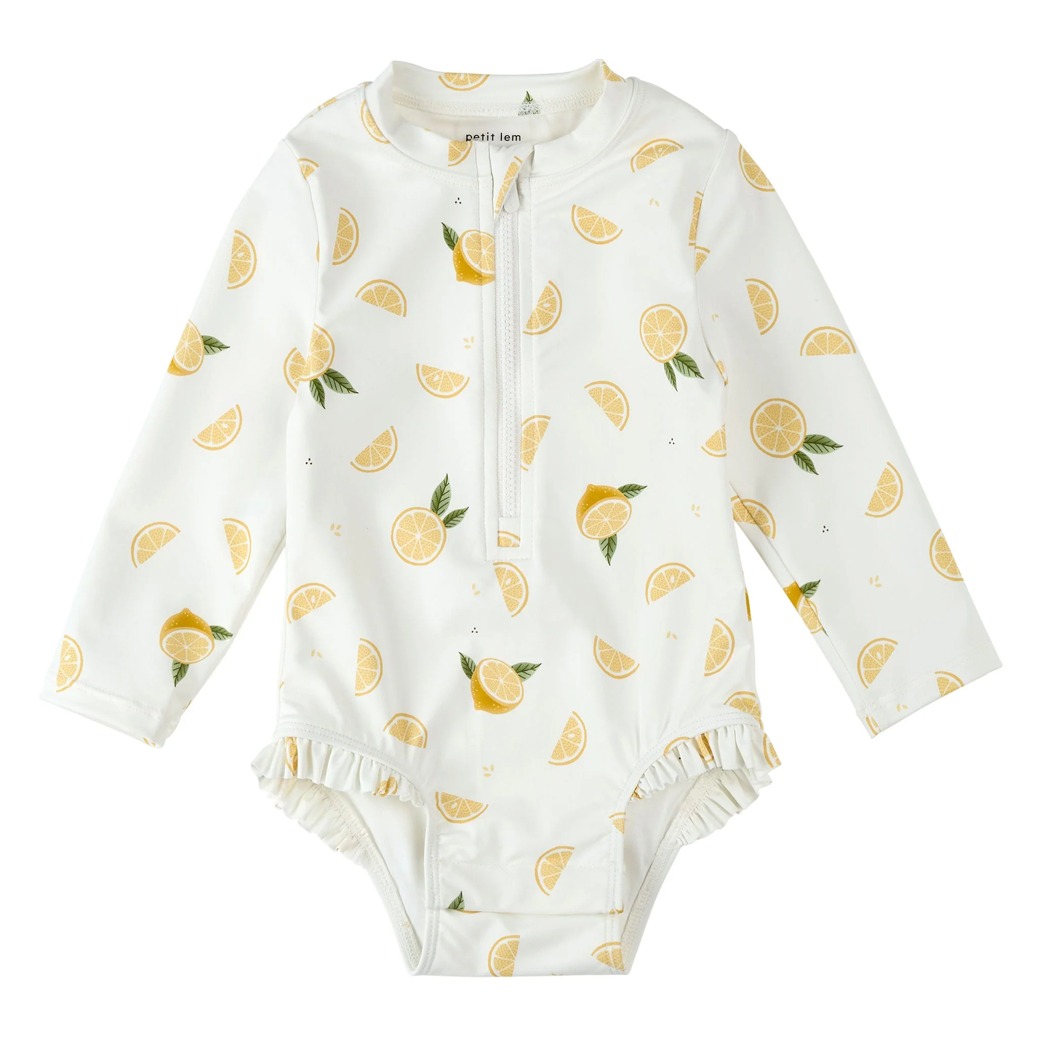 Maillot UV Manches Longues Citrons 2-6ans