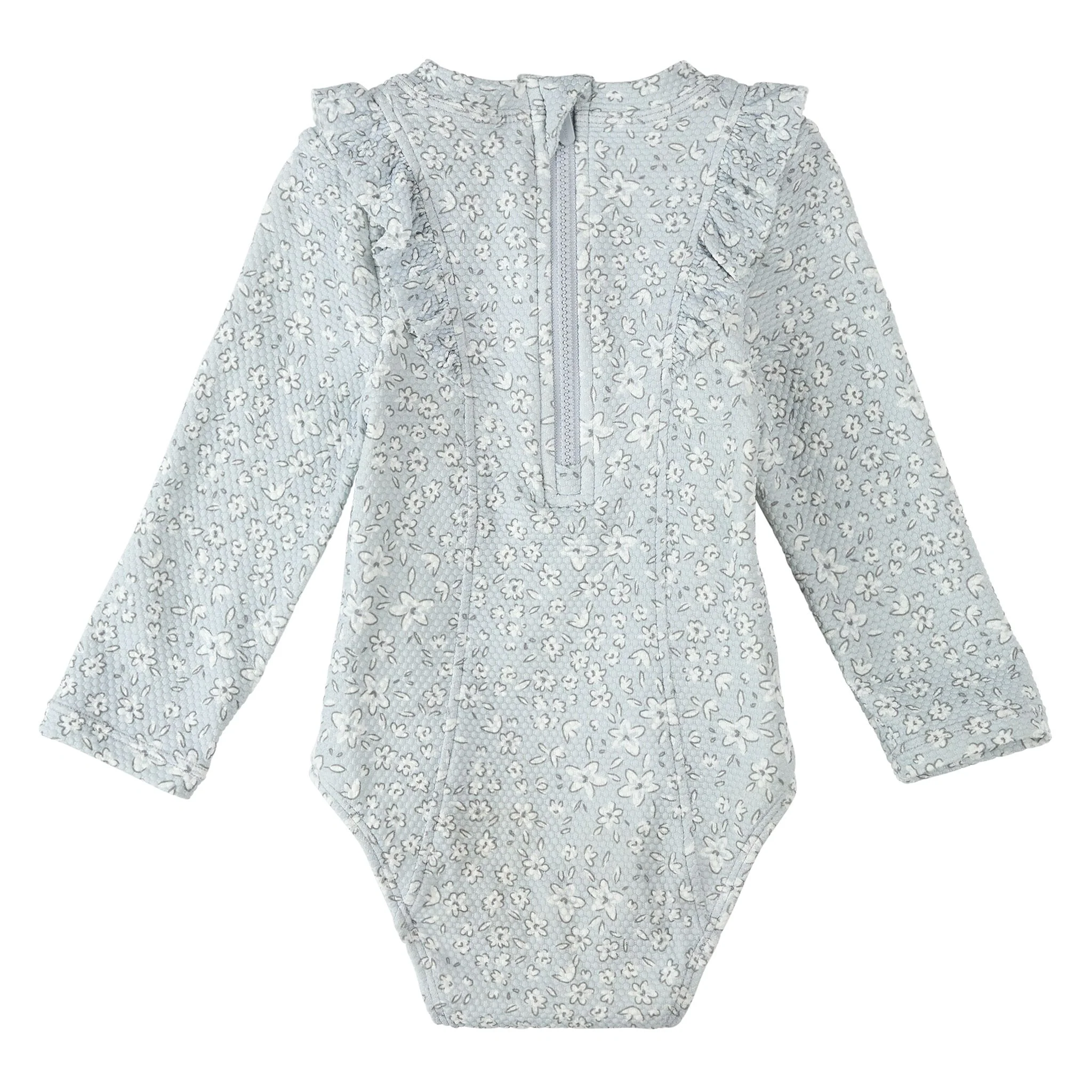 Maillot UV Manches Longues  Fleurs 0-24mois - Image 3