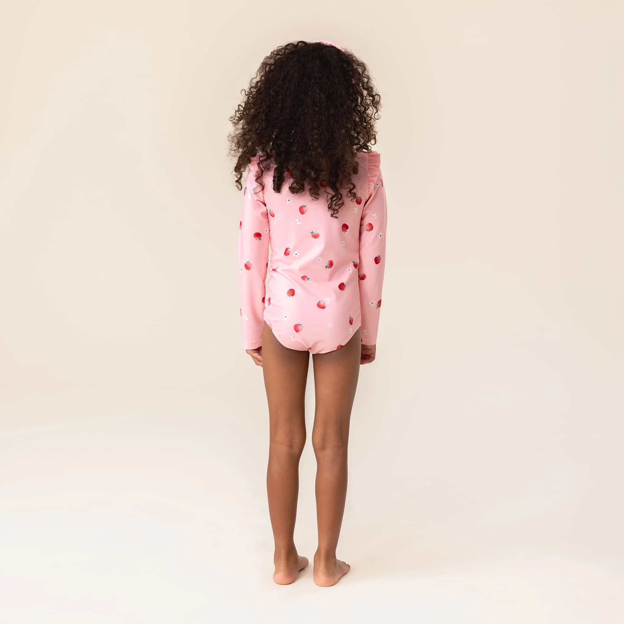 Maillot UV Manches Longues  Fraises 2-10ans - Image 3