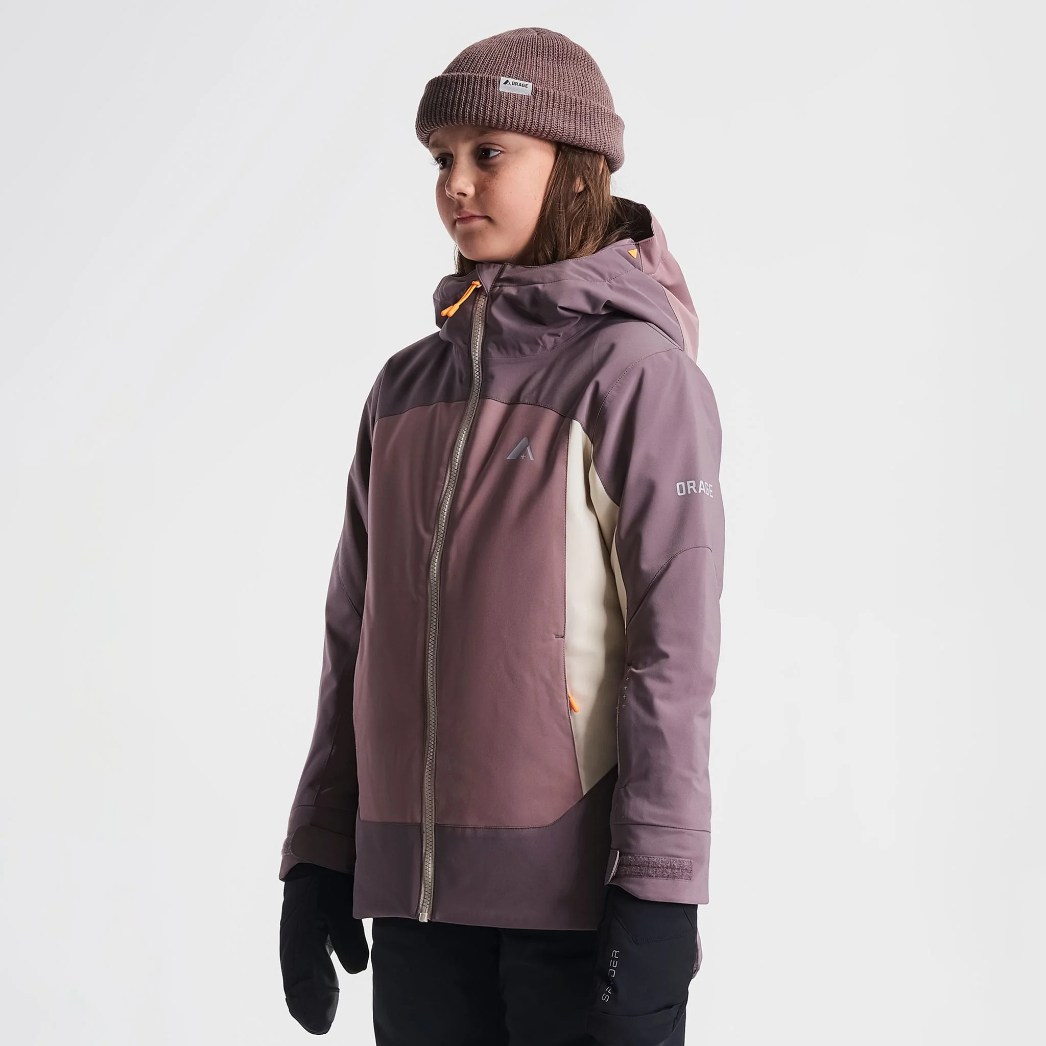 Manteau Shefford Prune 10-16ans - Image 4